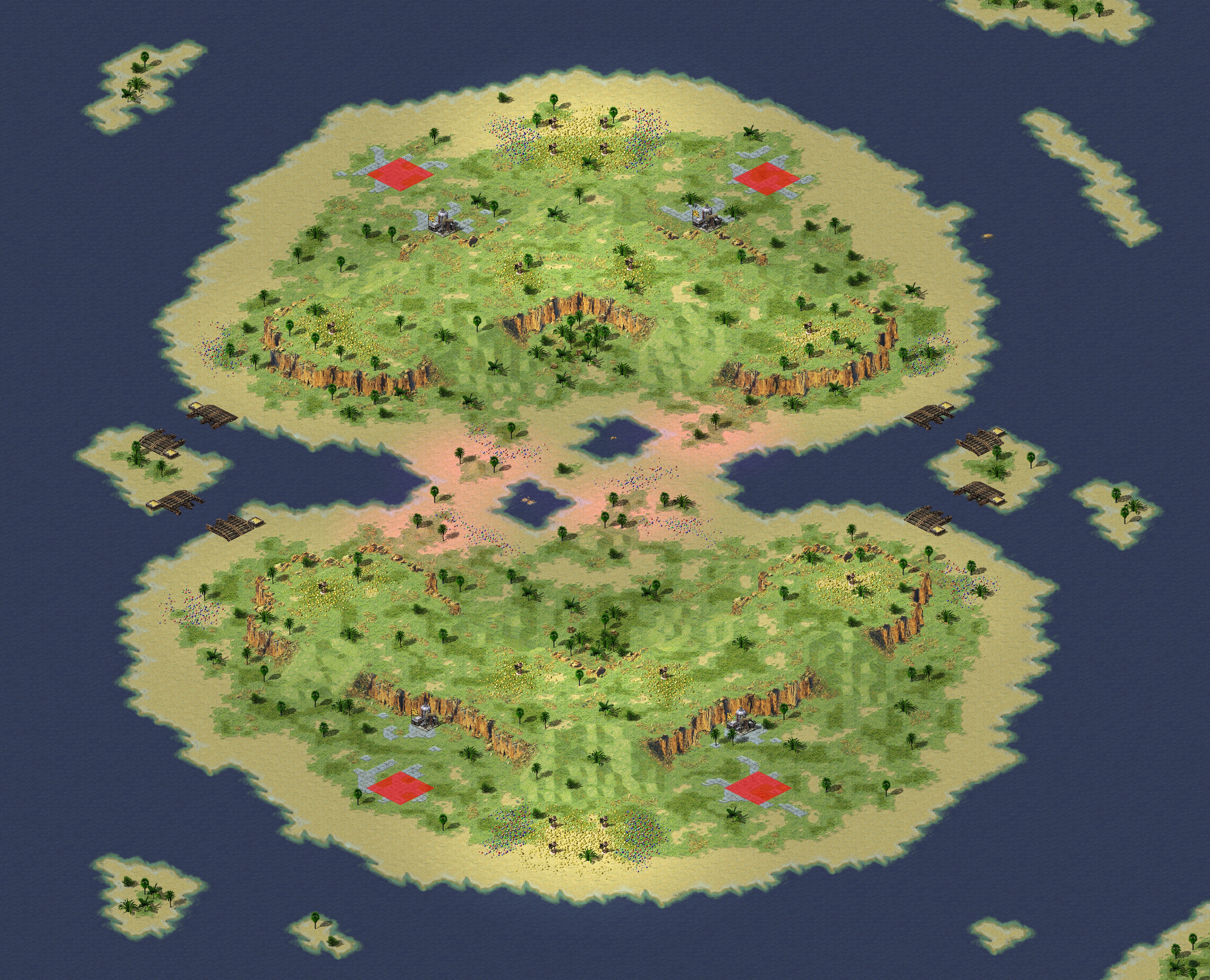 Rendered map: Sunset Riders