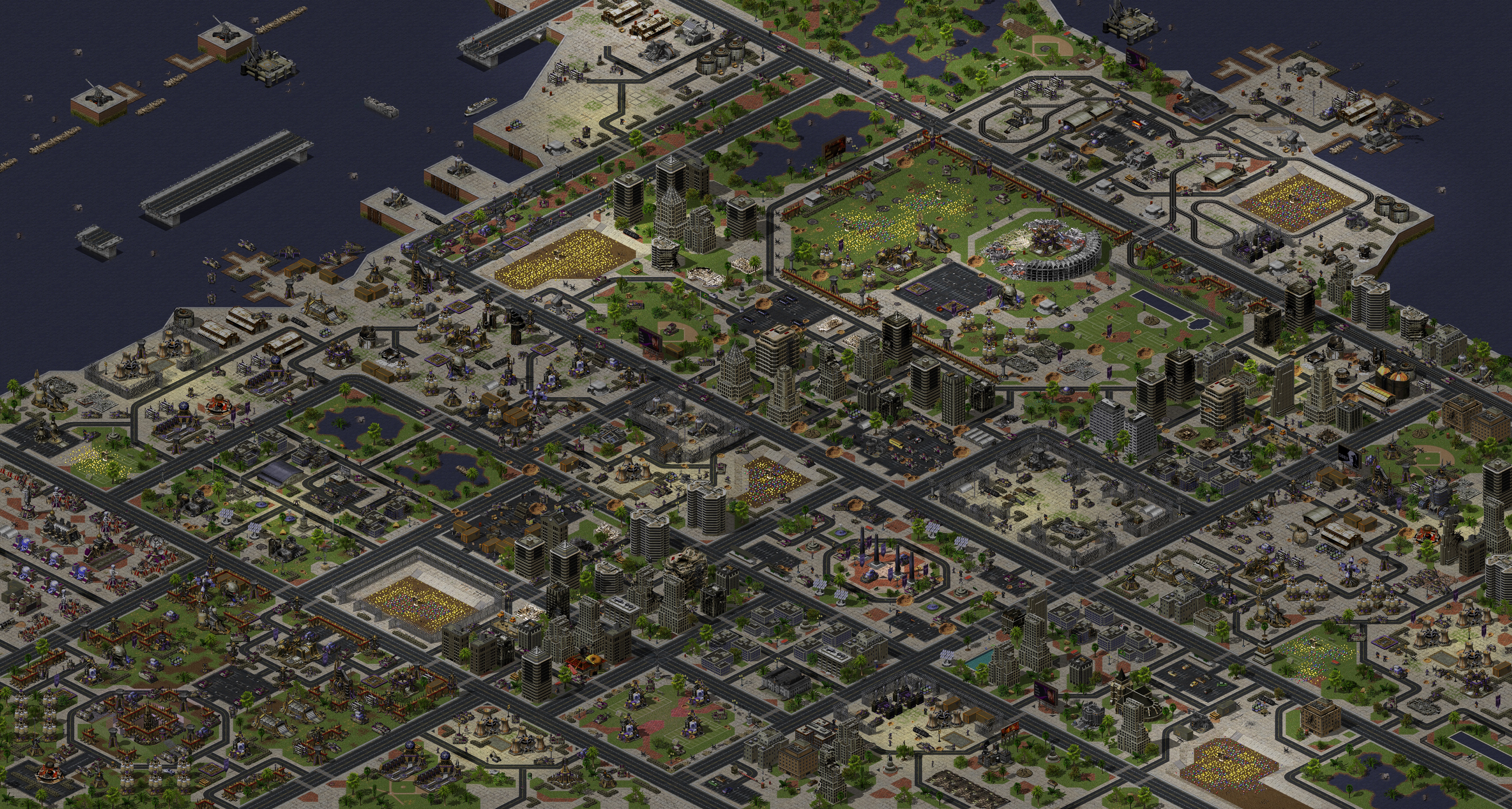 Rendered map: Allied Special Op: Gridlock