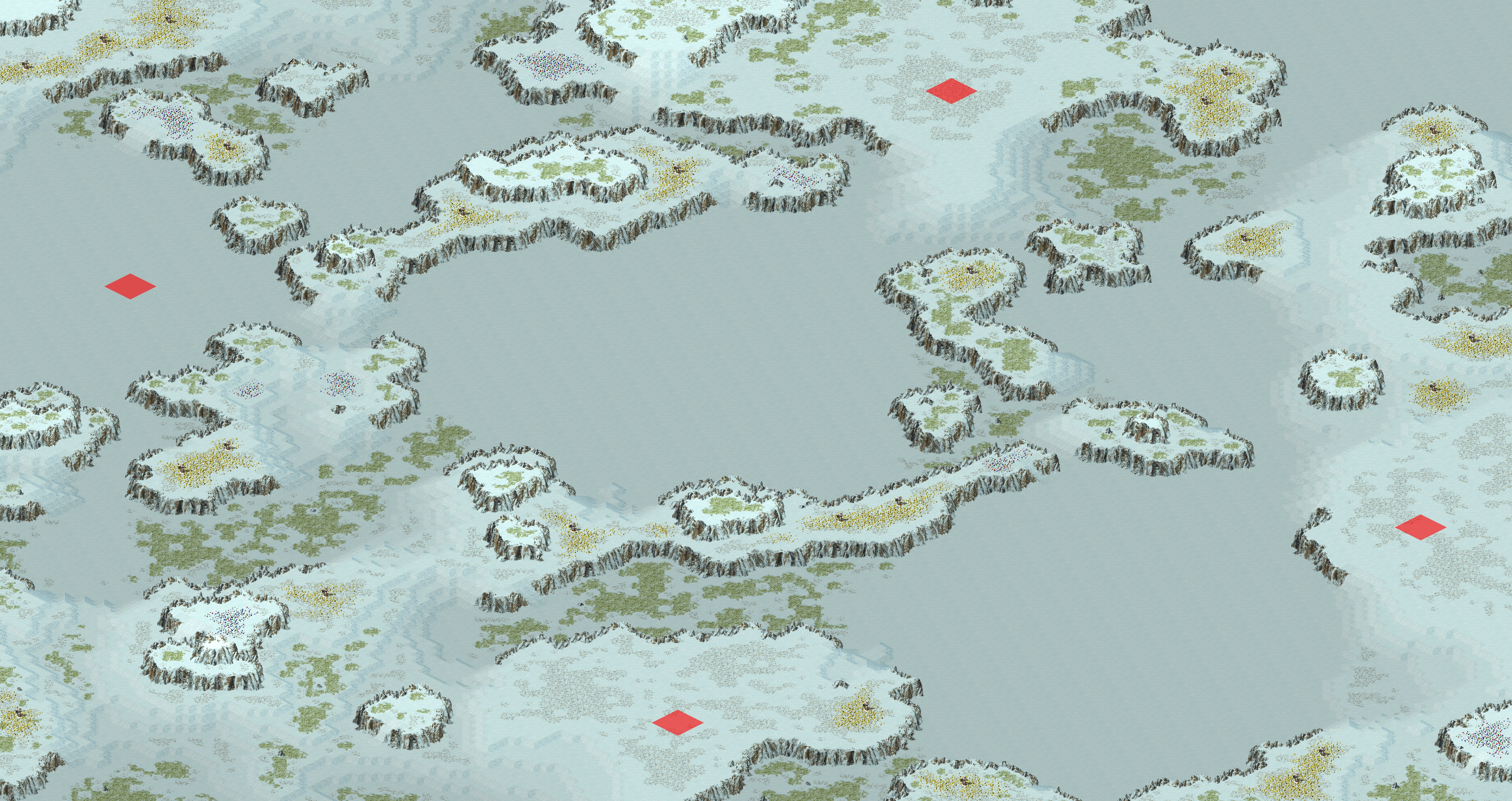 Rendered map: Permafrost