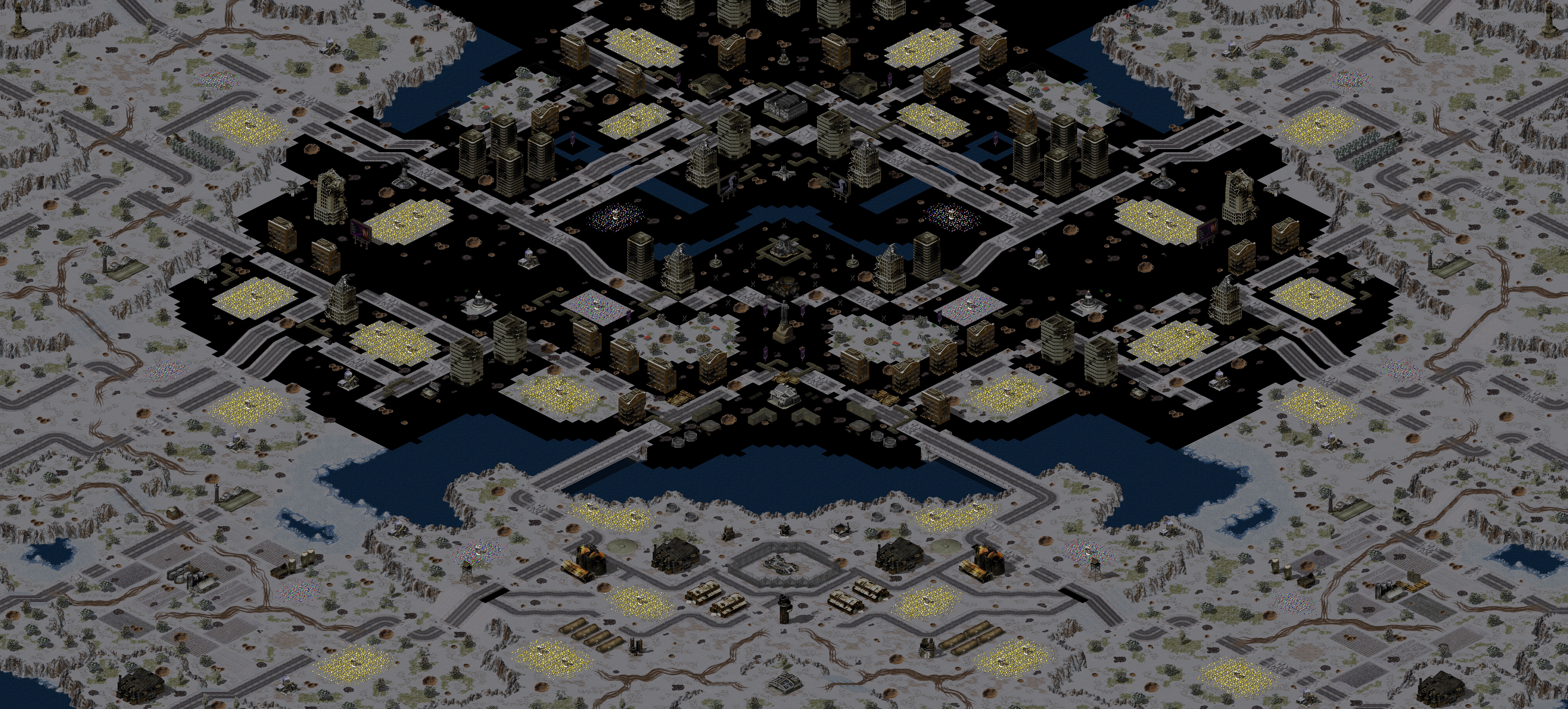 Rendered map: Winter Desolation