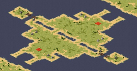 Rendered preview of (2) Official Tournament Map B