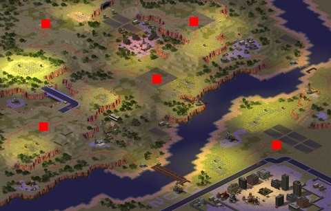 Rendered preview of Buffed: River Town