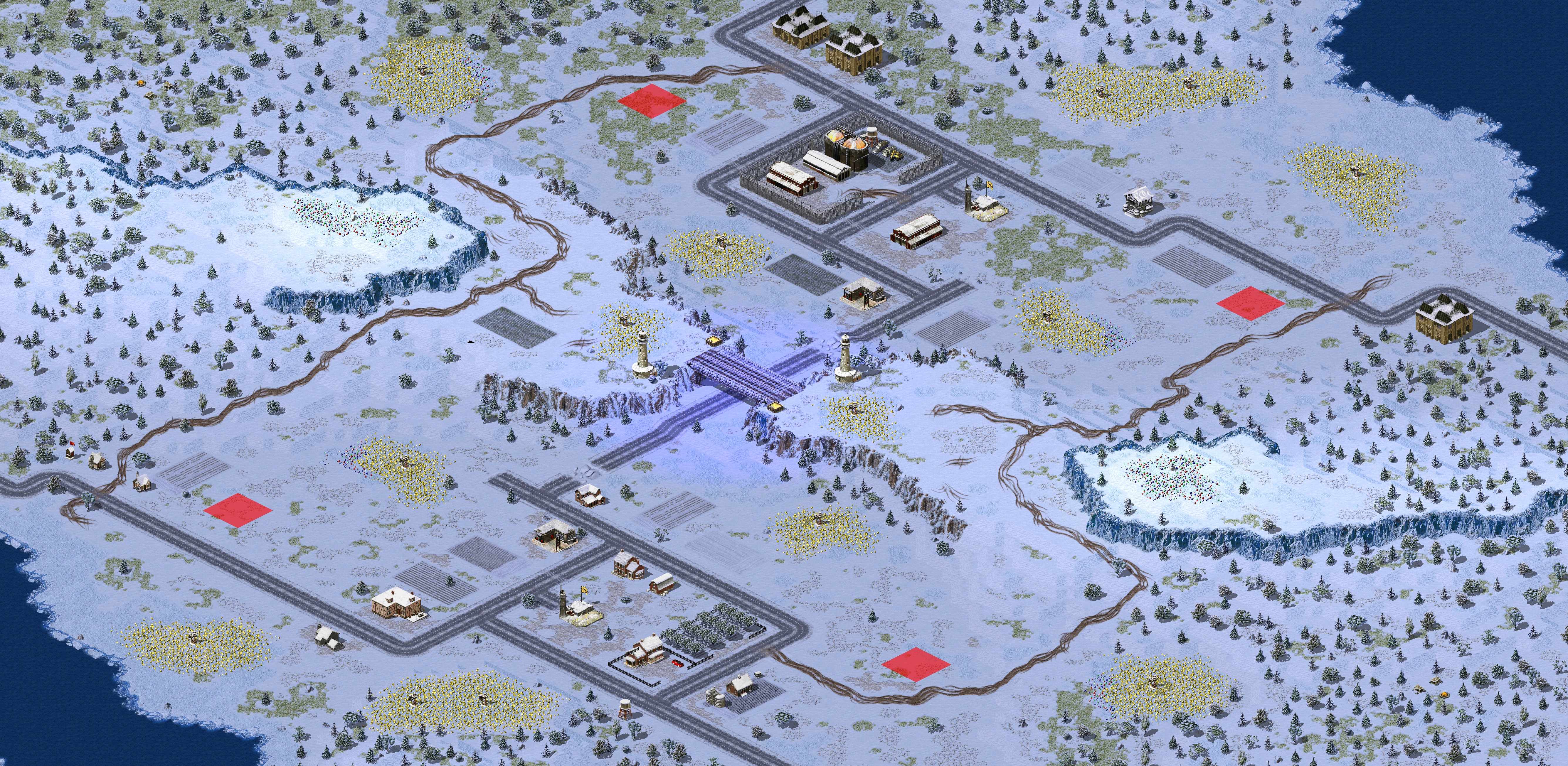 Rendered map: 新周赛-双极