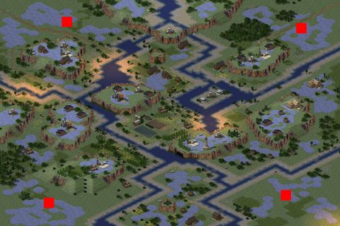 Rendered preview of The Four Rivers