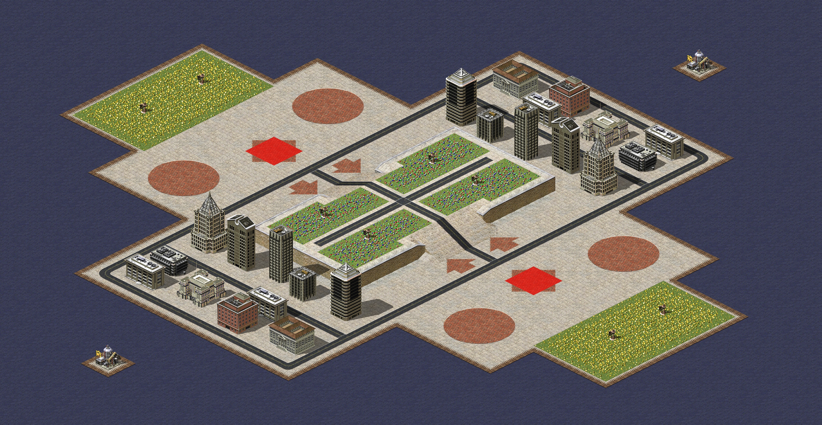 Rendered map: Urban Catastrophe!