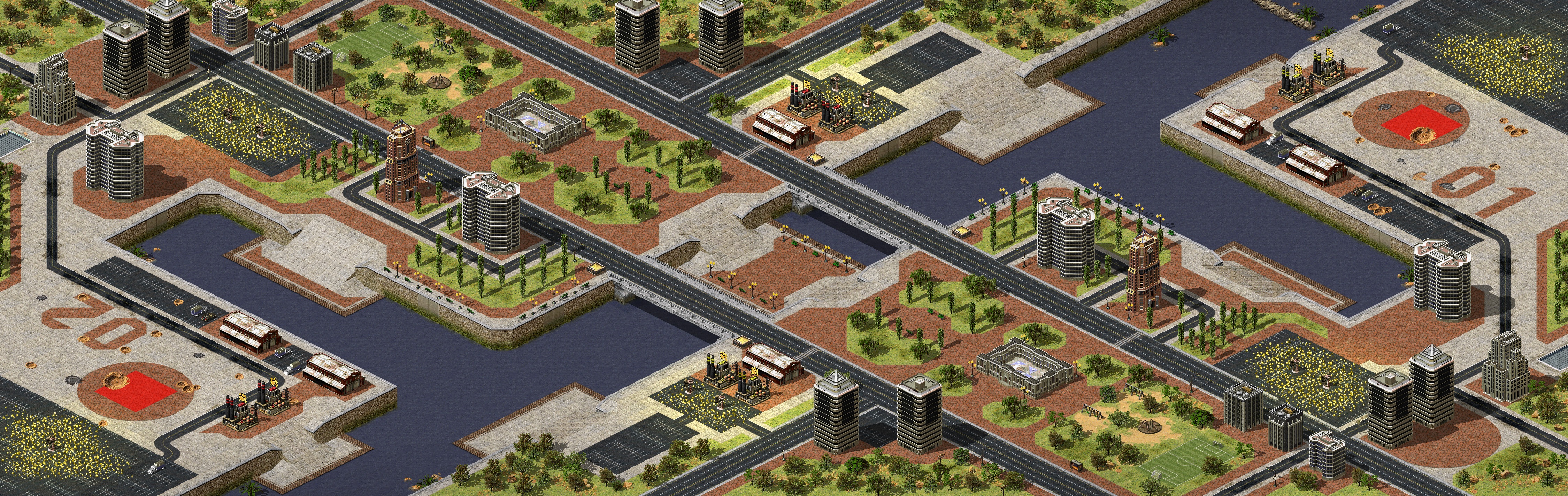 Rendered map: War Park Buffed
