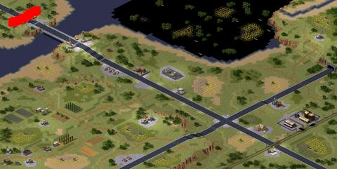 Rendered preview of Red Alert Melee 25025 - Same Destination