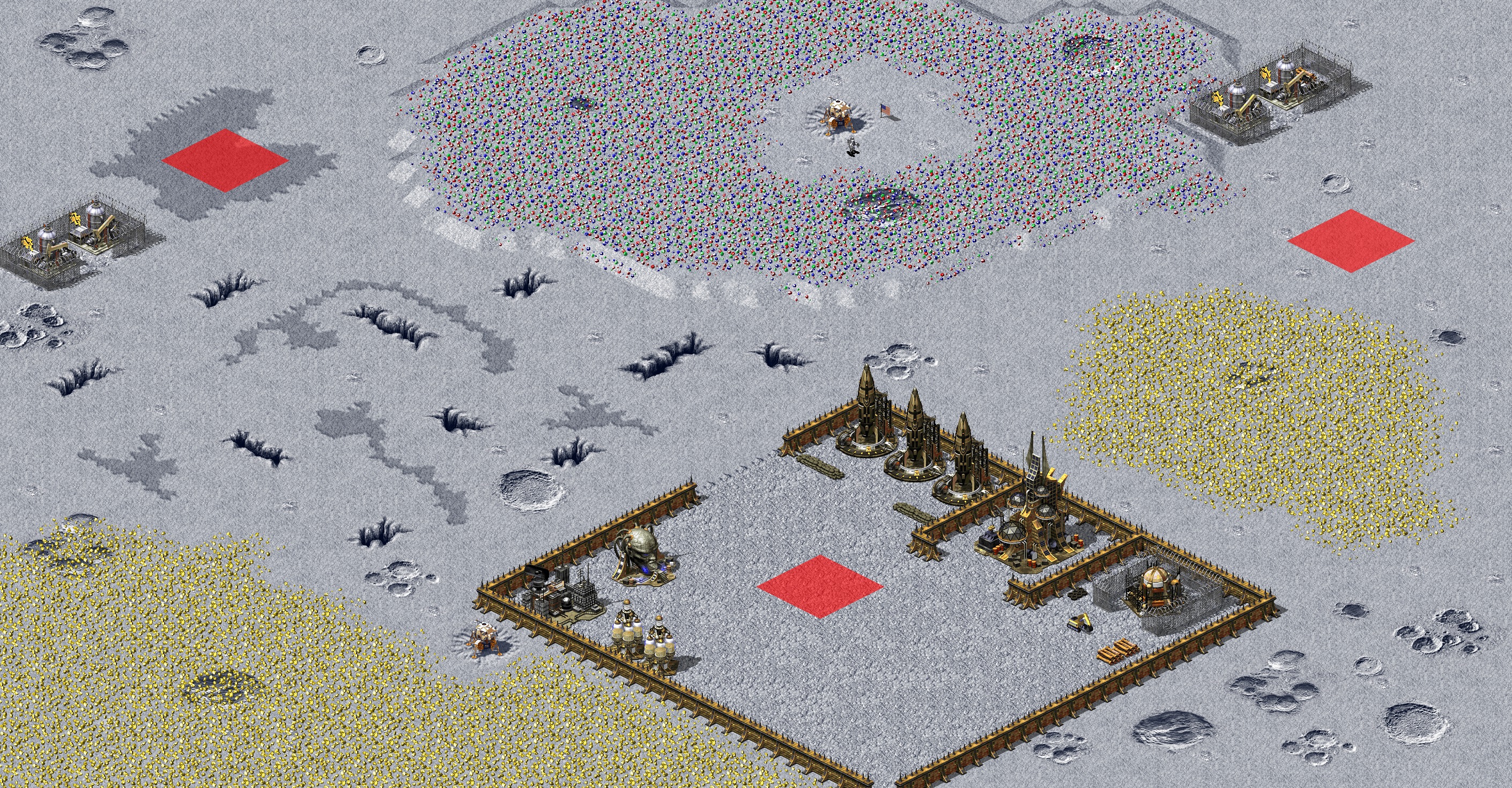 Rendered map: The Last Lunar Landing