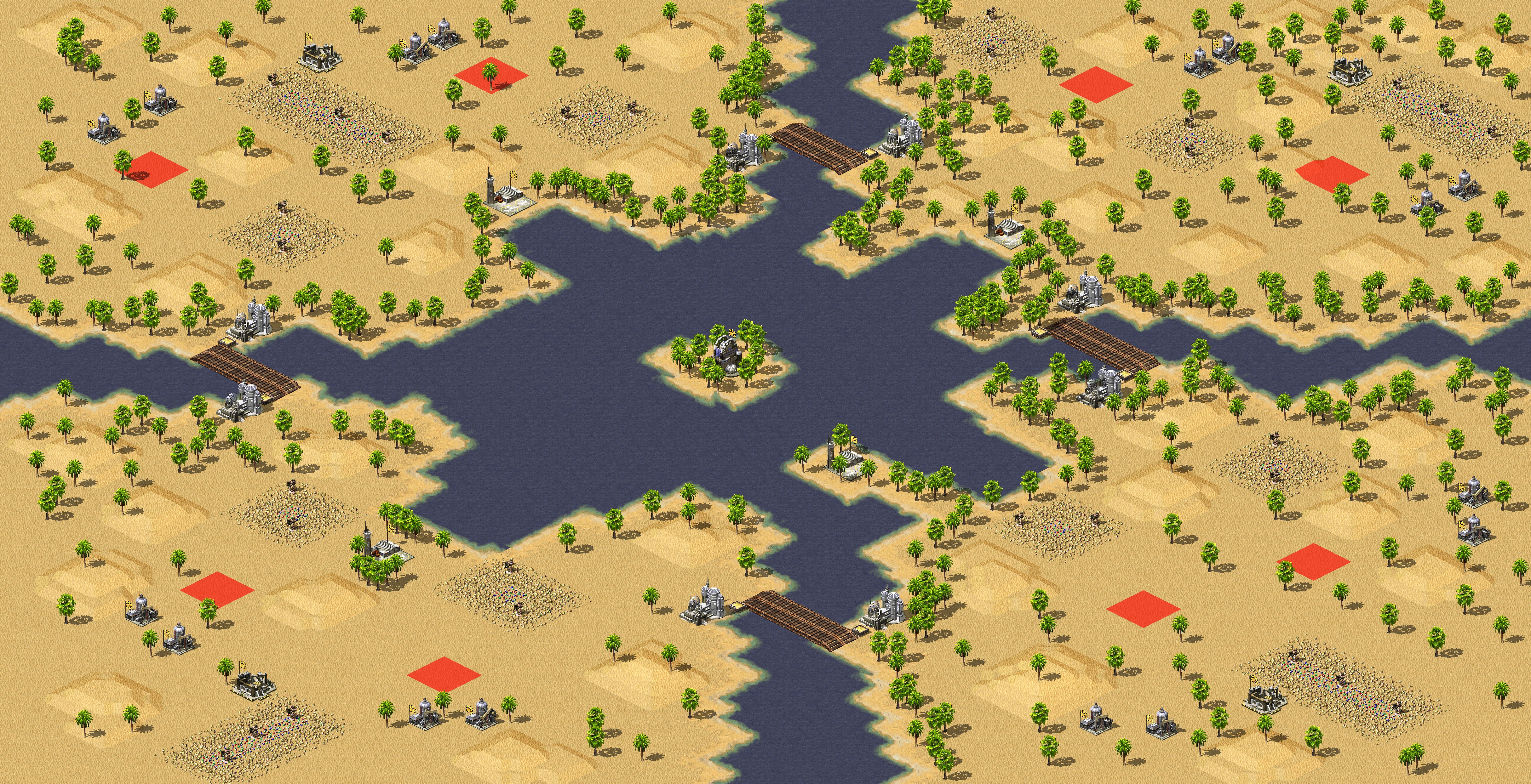 Rendered map: Tributaries