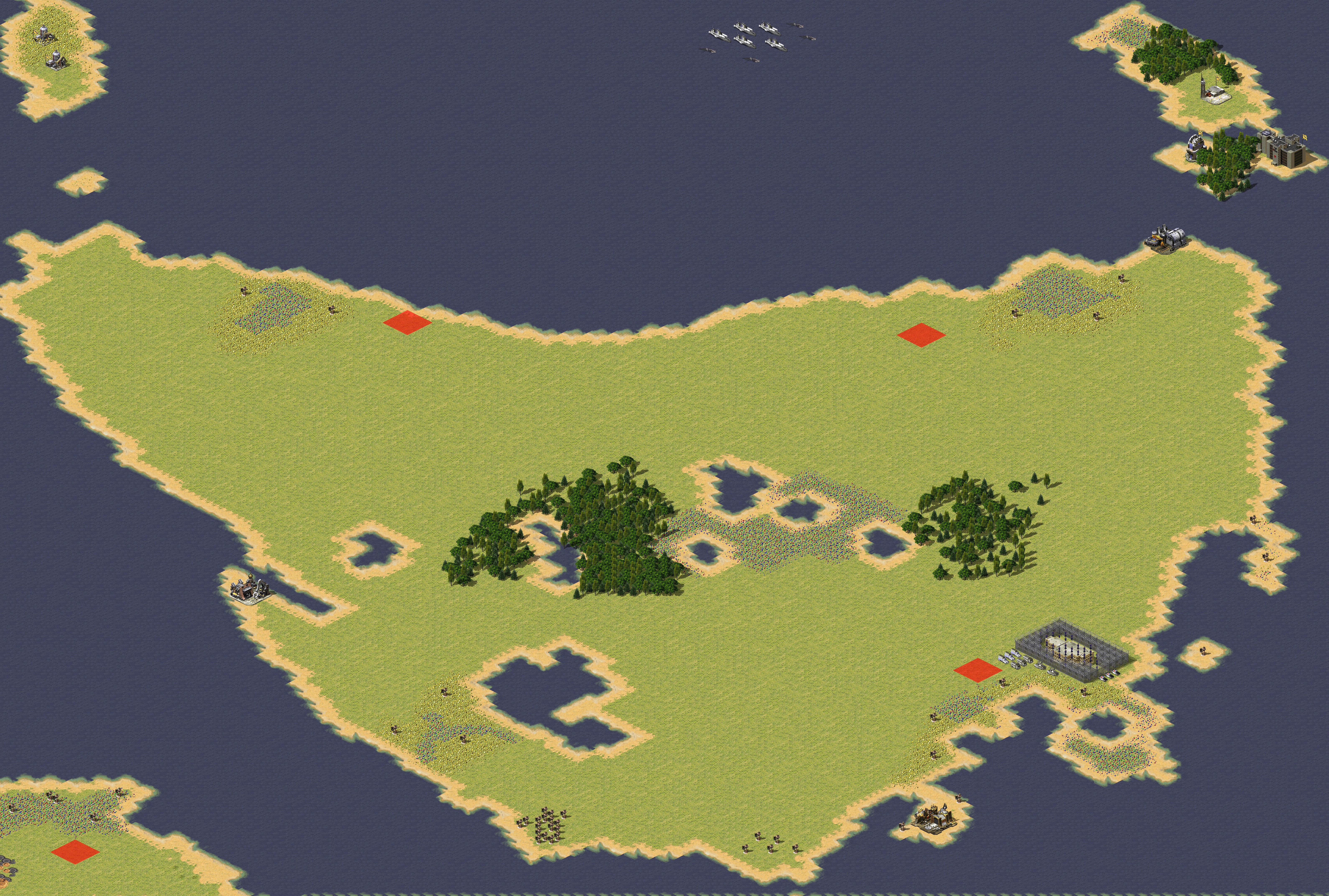Rendered map: Tasmanian Terror