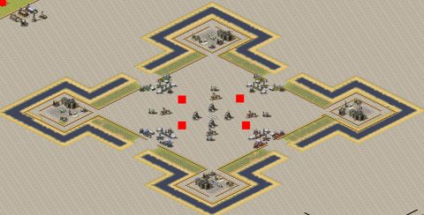 Rendered preview of Survival map  ALL TEAM A v1.7