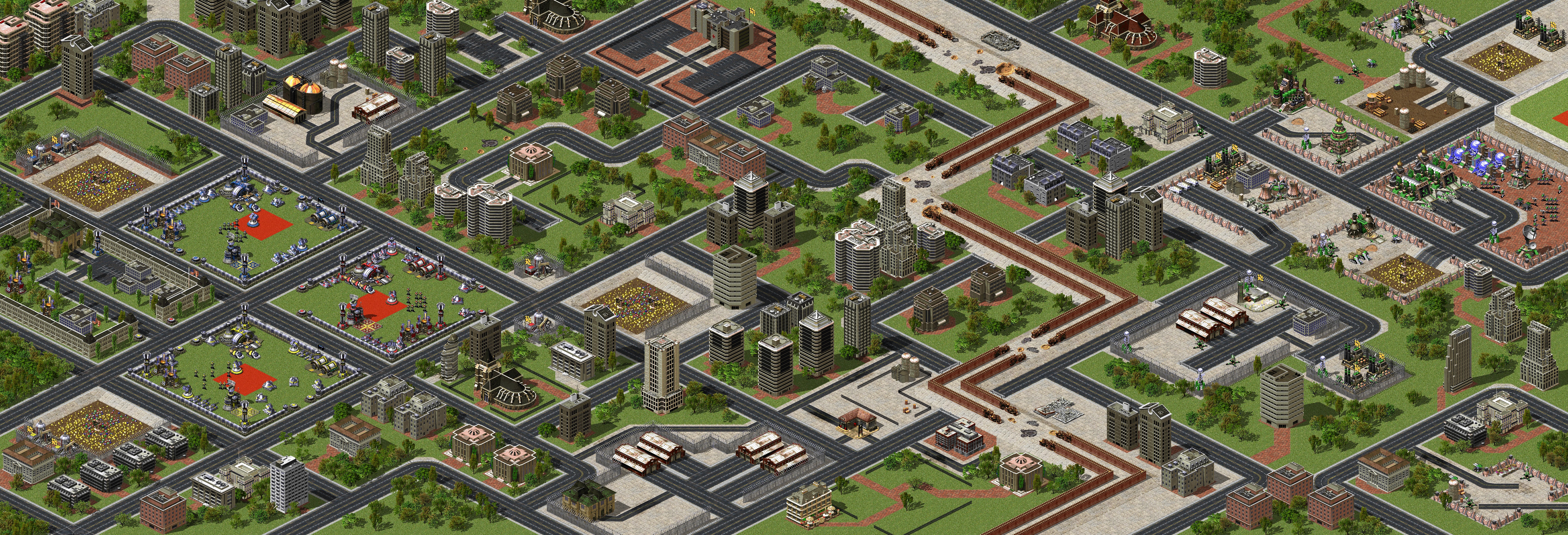 Rendered map: West Berlin