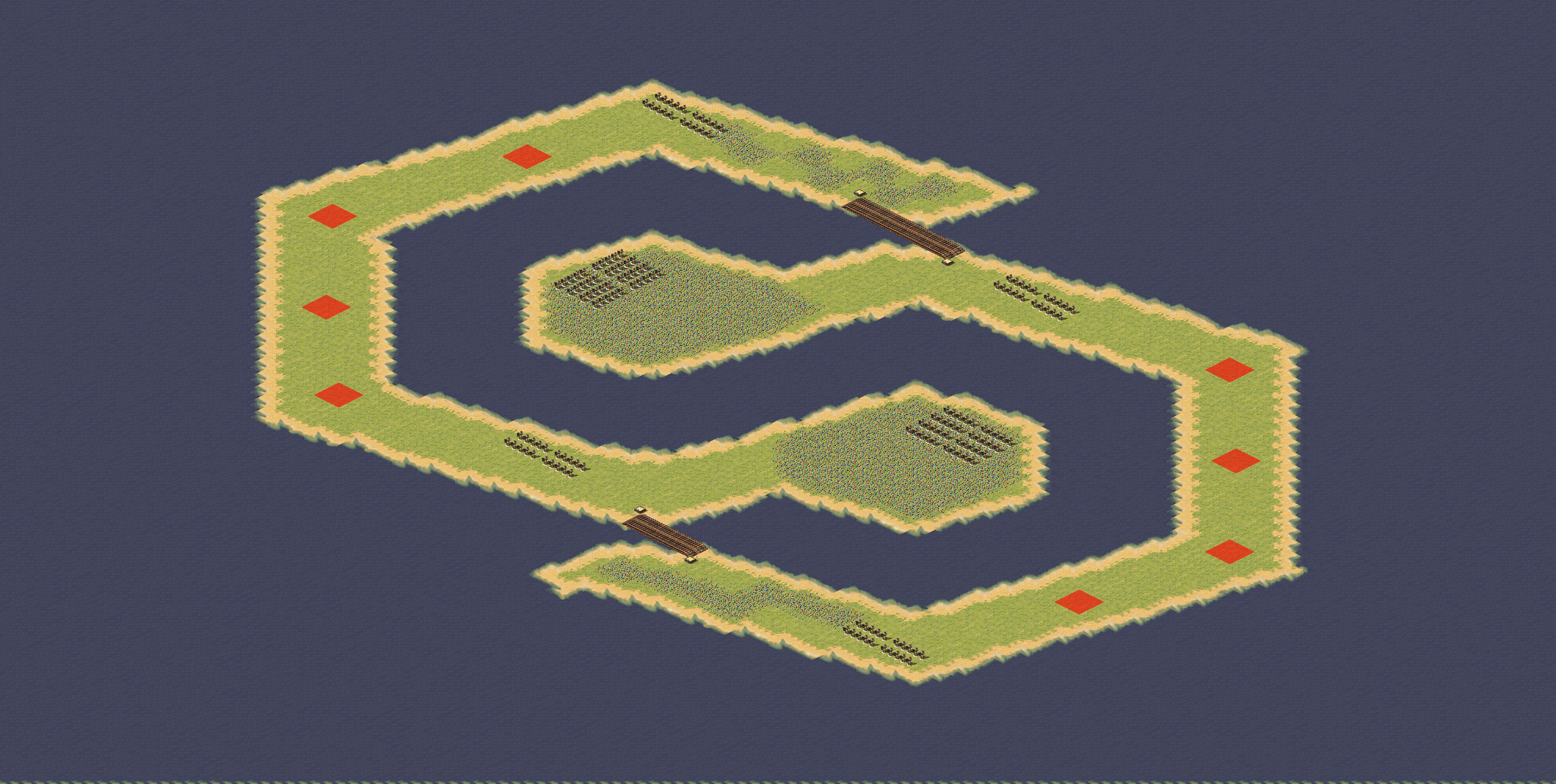 Rendered map: S Battle 4v4