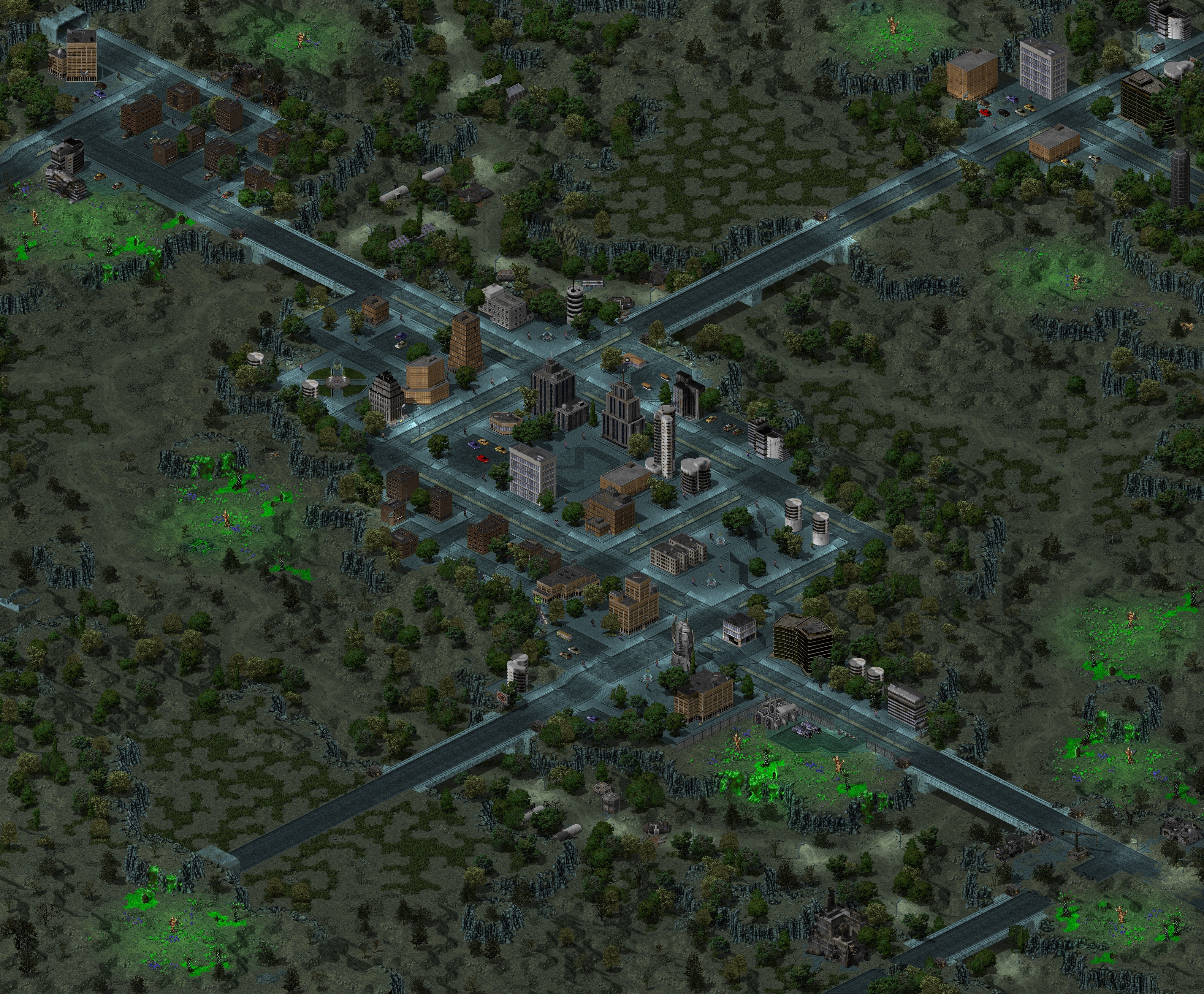 Rendered map: [4] Sigma City