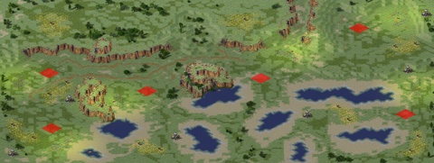 Rendered preview of 低洼地 - 赛事专用