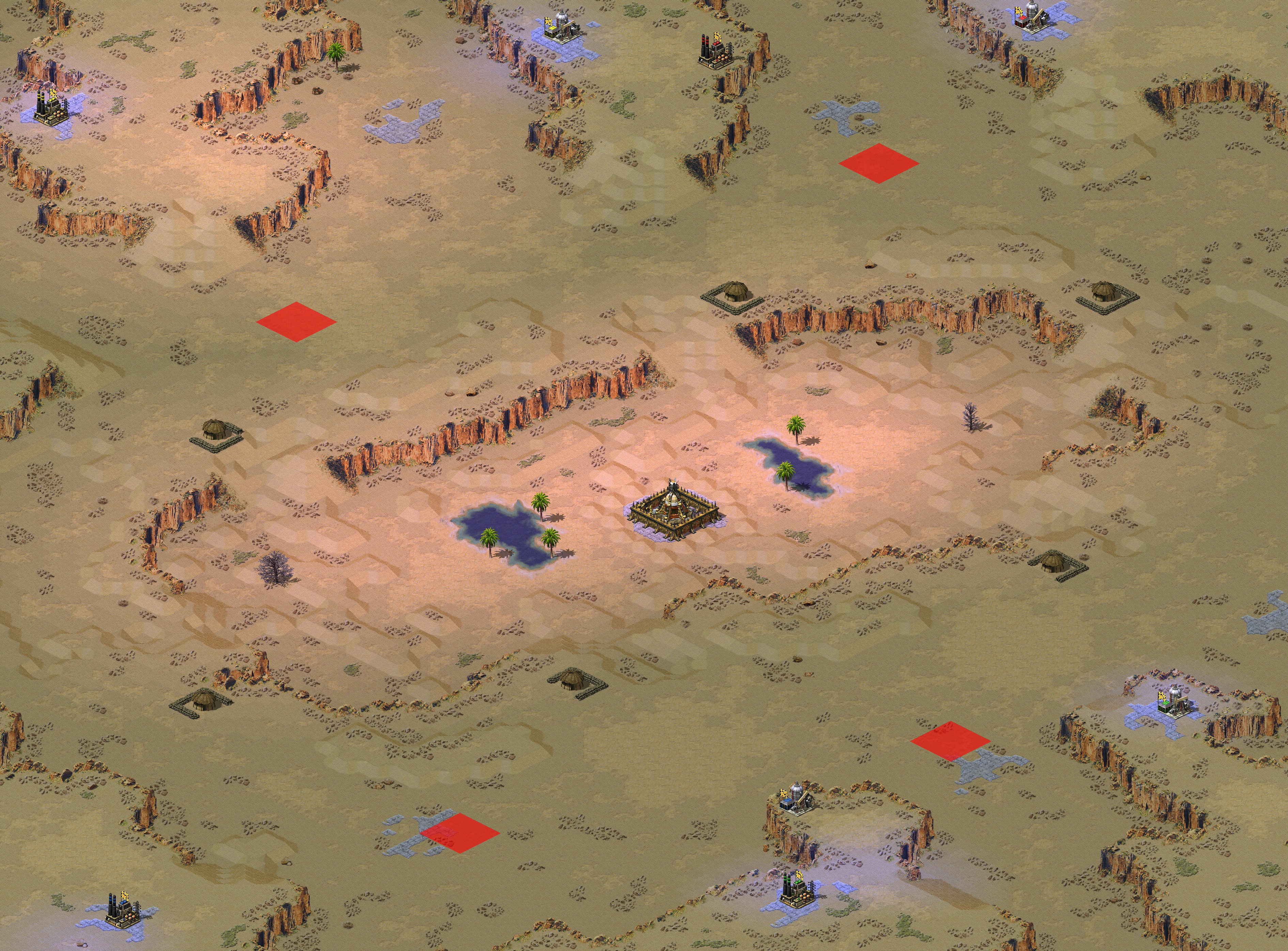 Rendered map: Darmok - Blitz 2v2