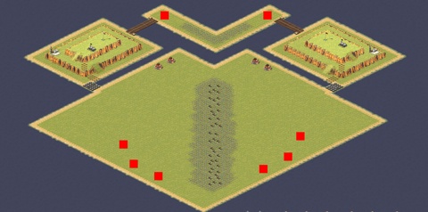 Rendered preview of Rush Twin Towers