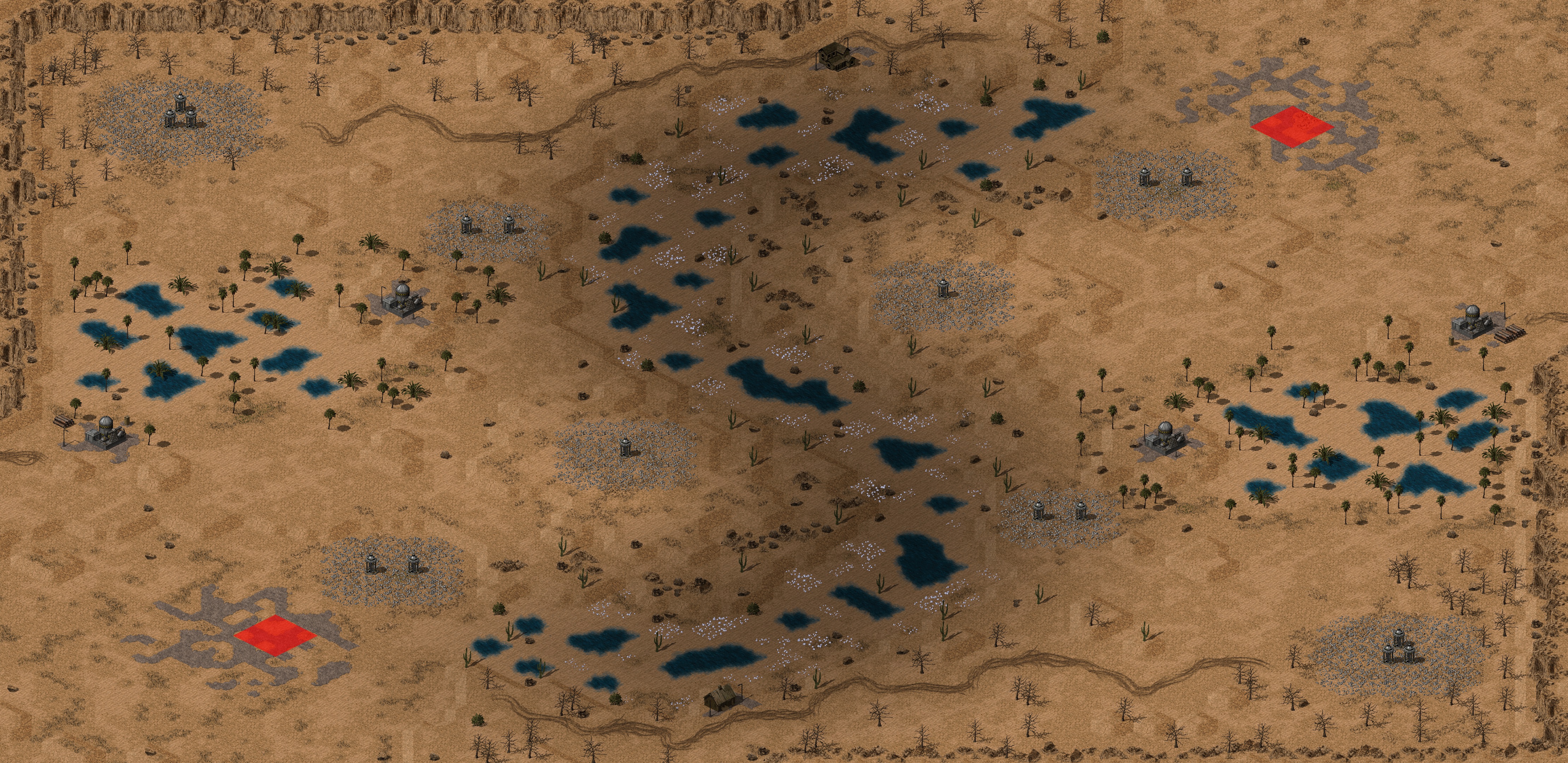 Rendered map: Dawn of Dune