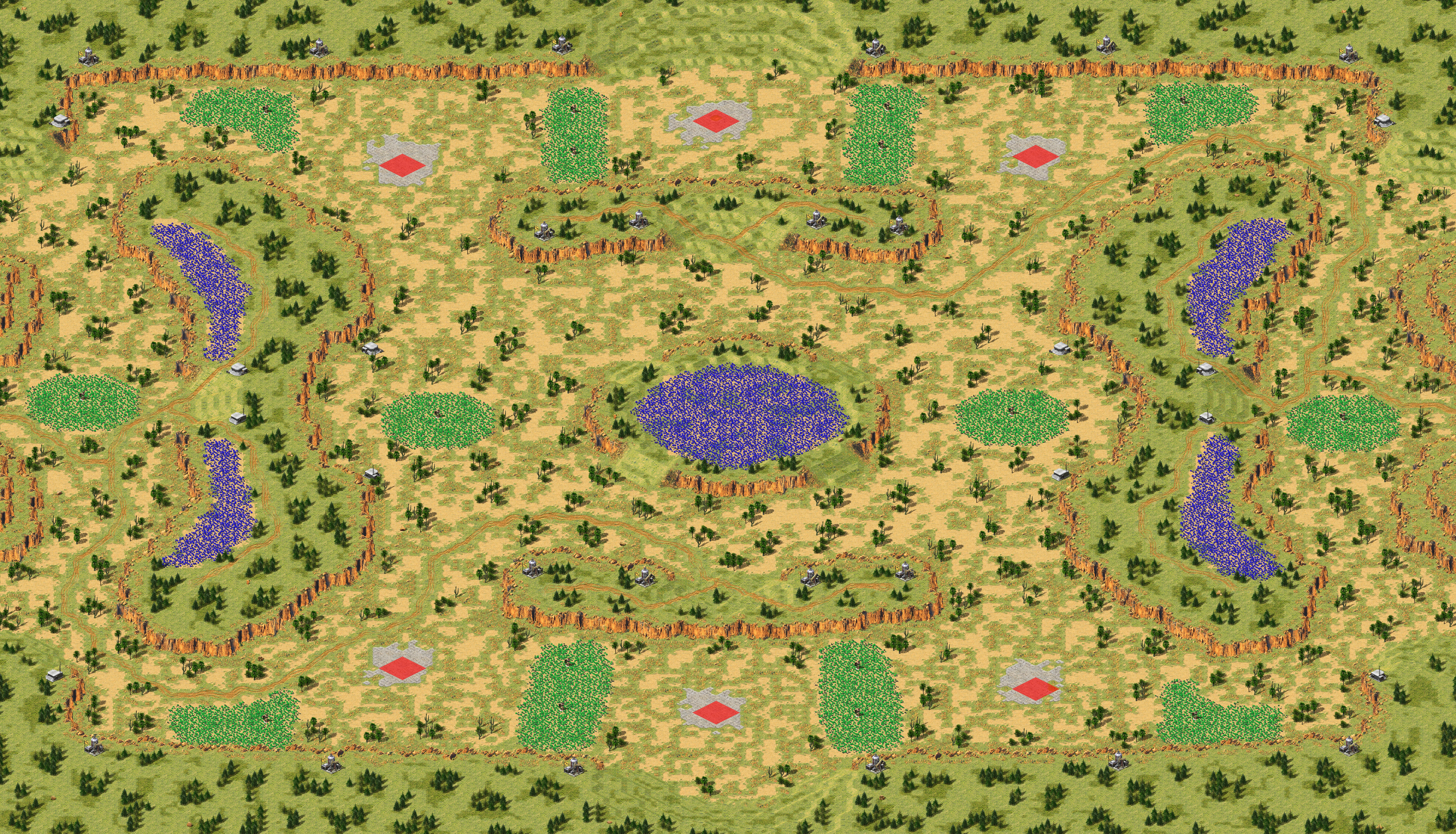 Rendered map: In The Seam