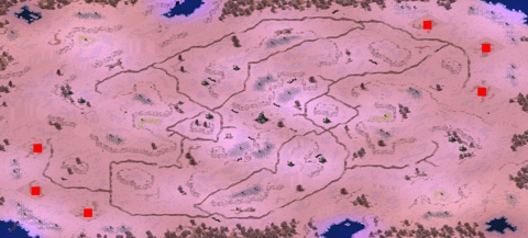 Rendered preview of Glacial Alleys