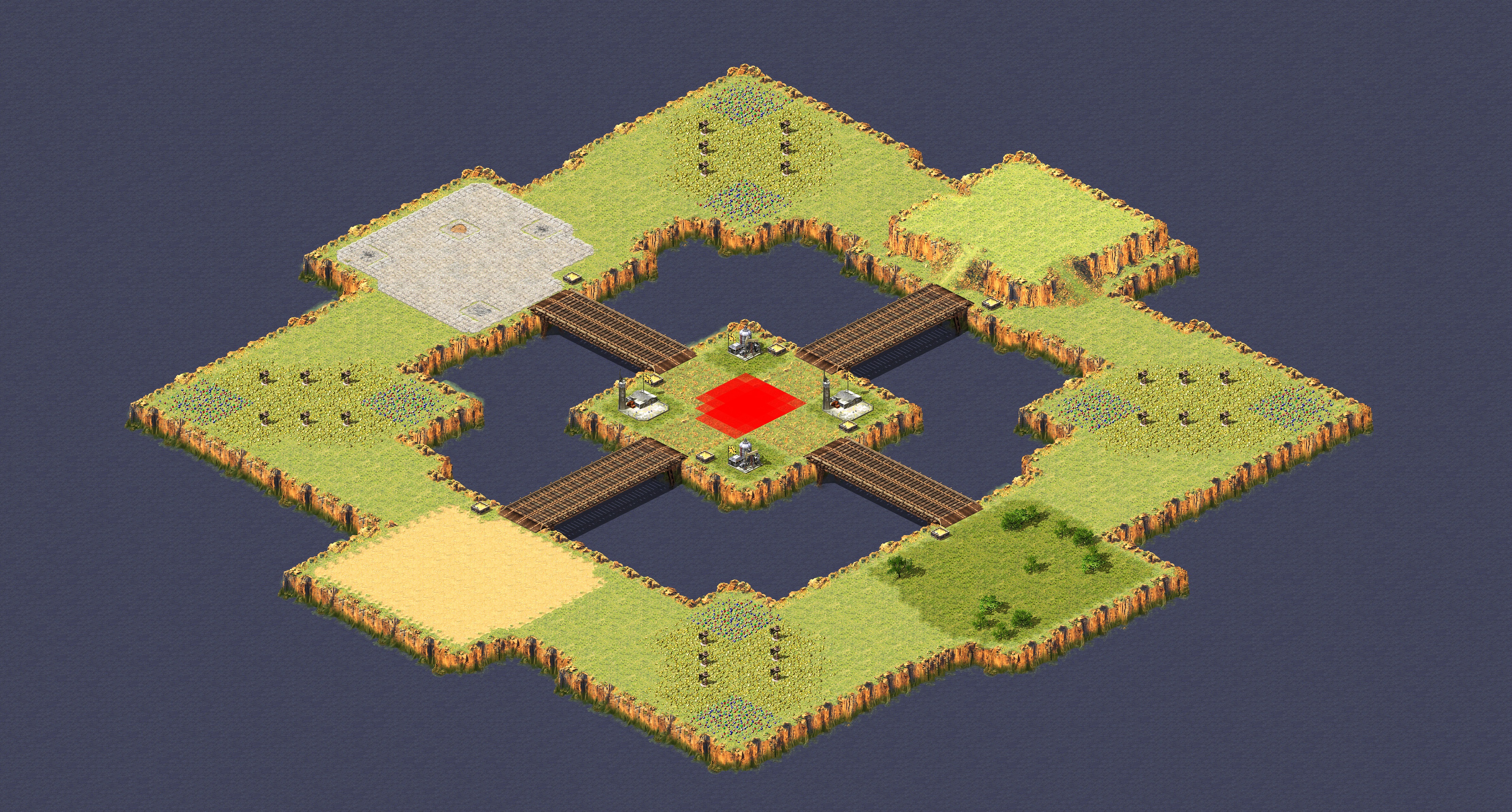 Rendered map: Promised Land