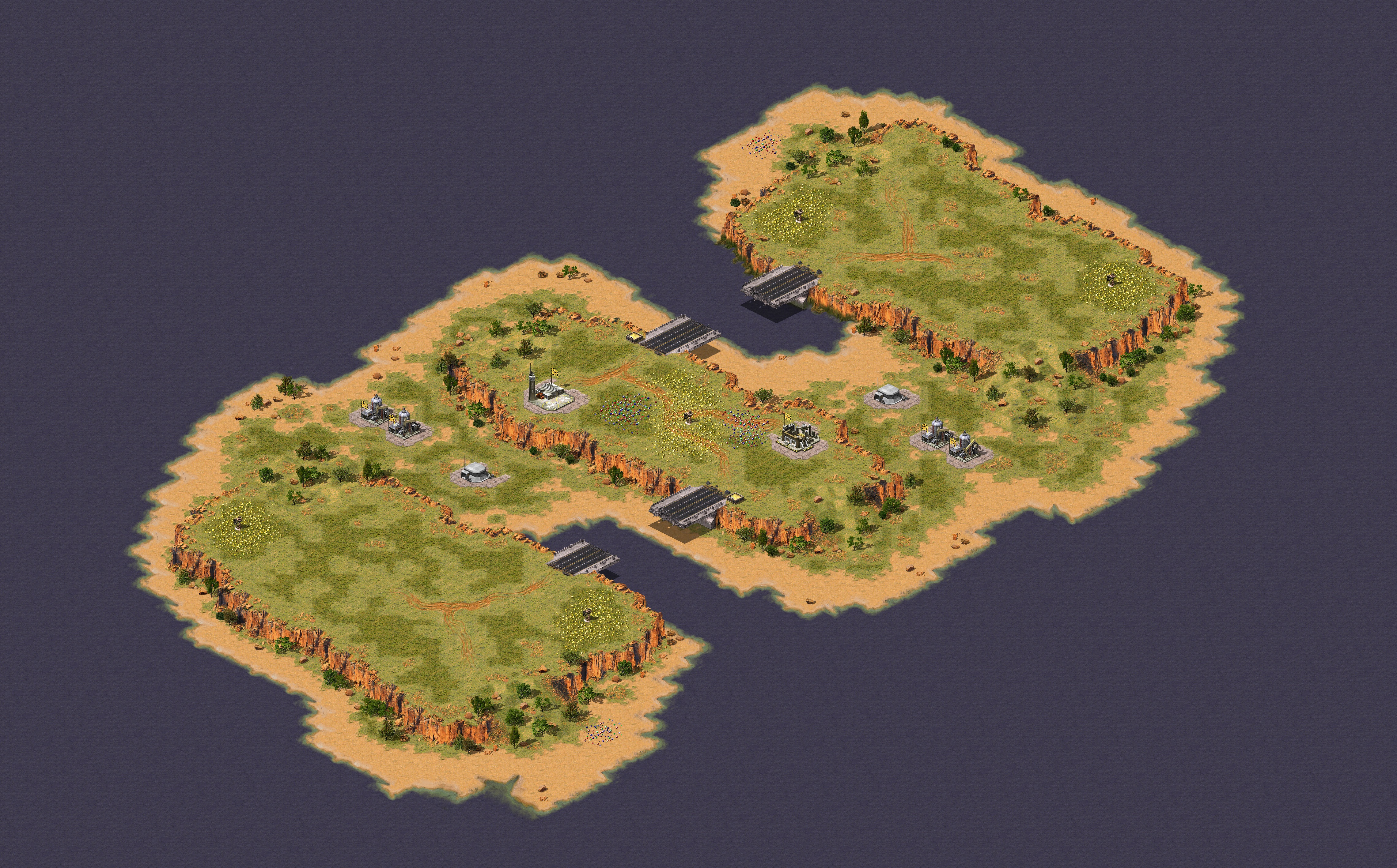 Rendered map: Twin Peaks