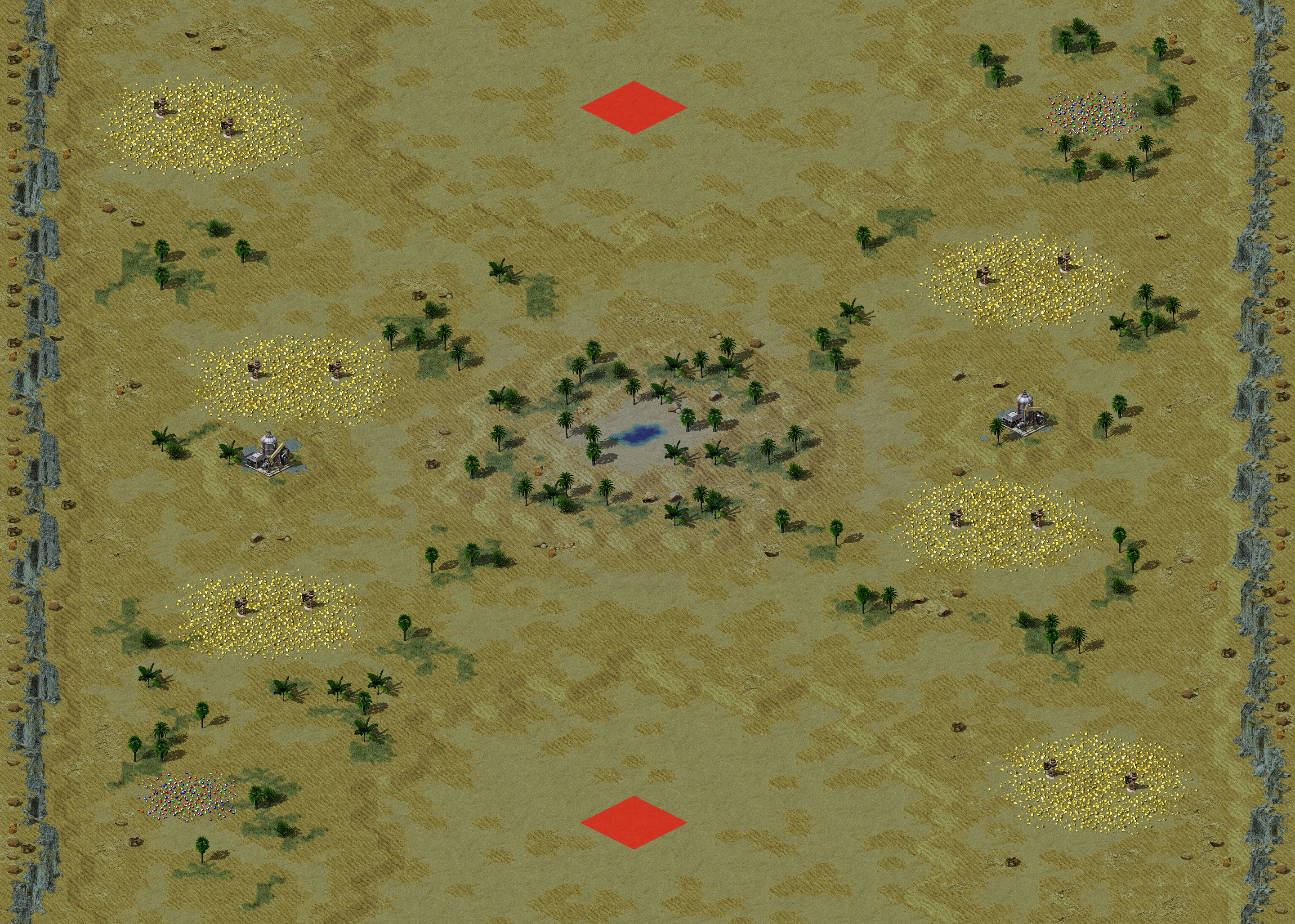 Rendered map: Dune Patrol II