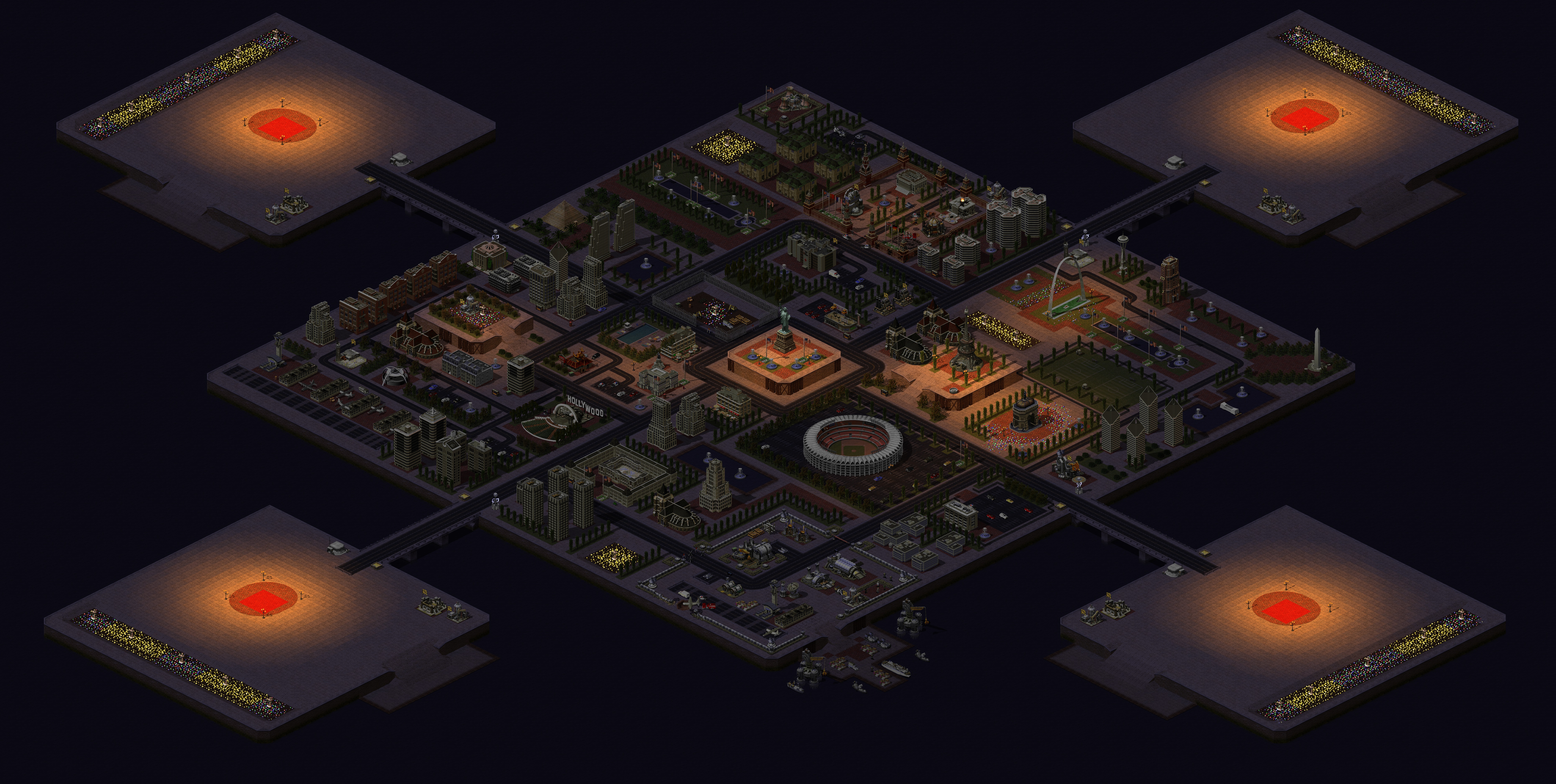 Rendered map: Liberty City
