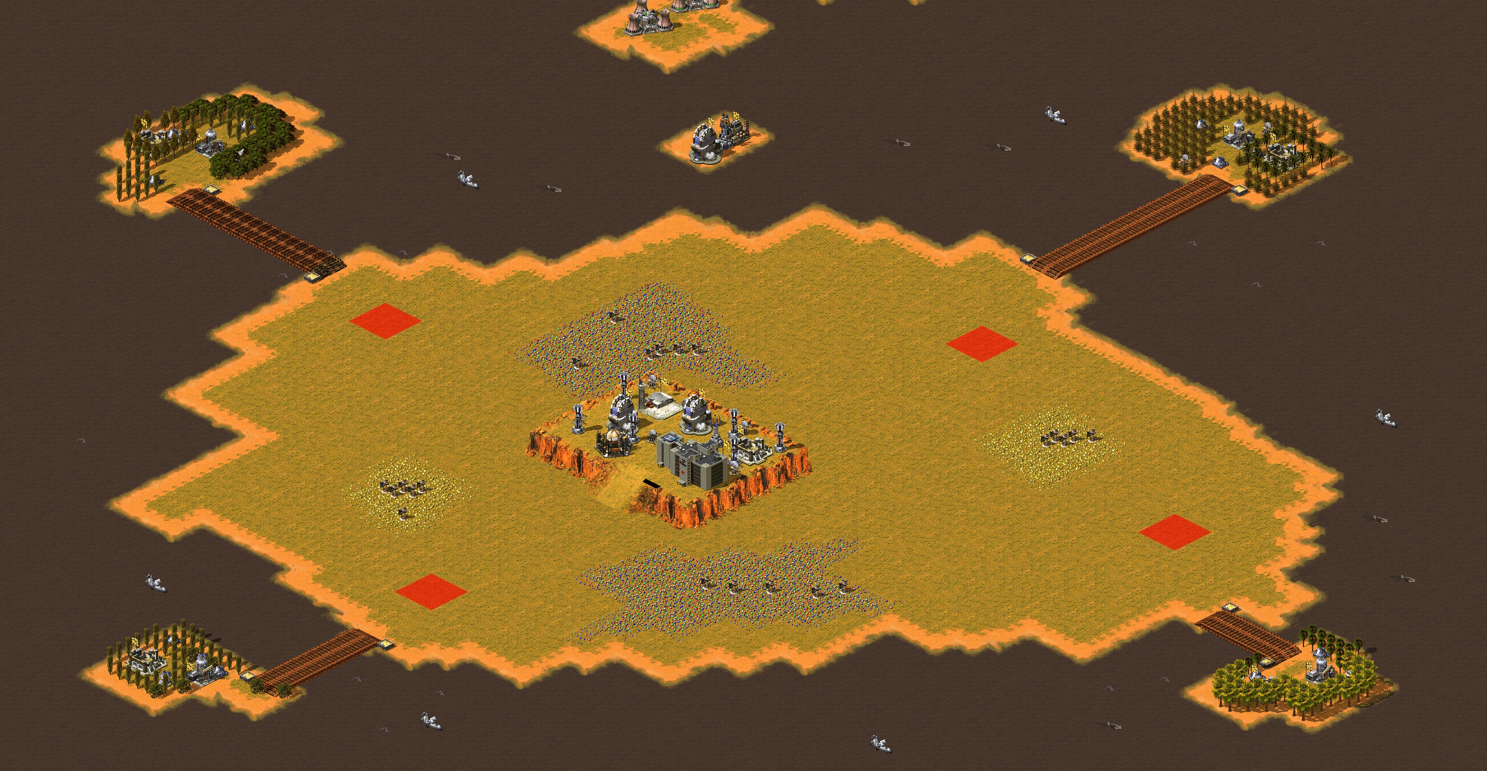 Rendered map: Middle War House