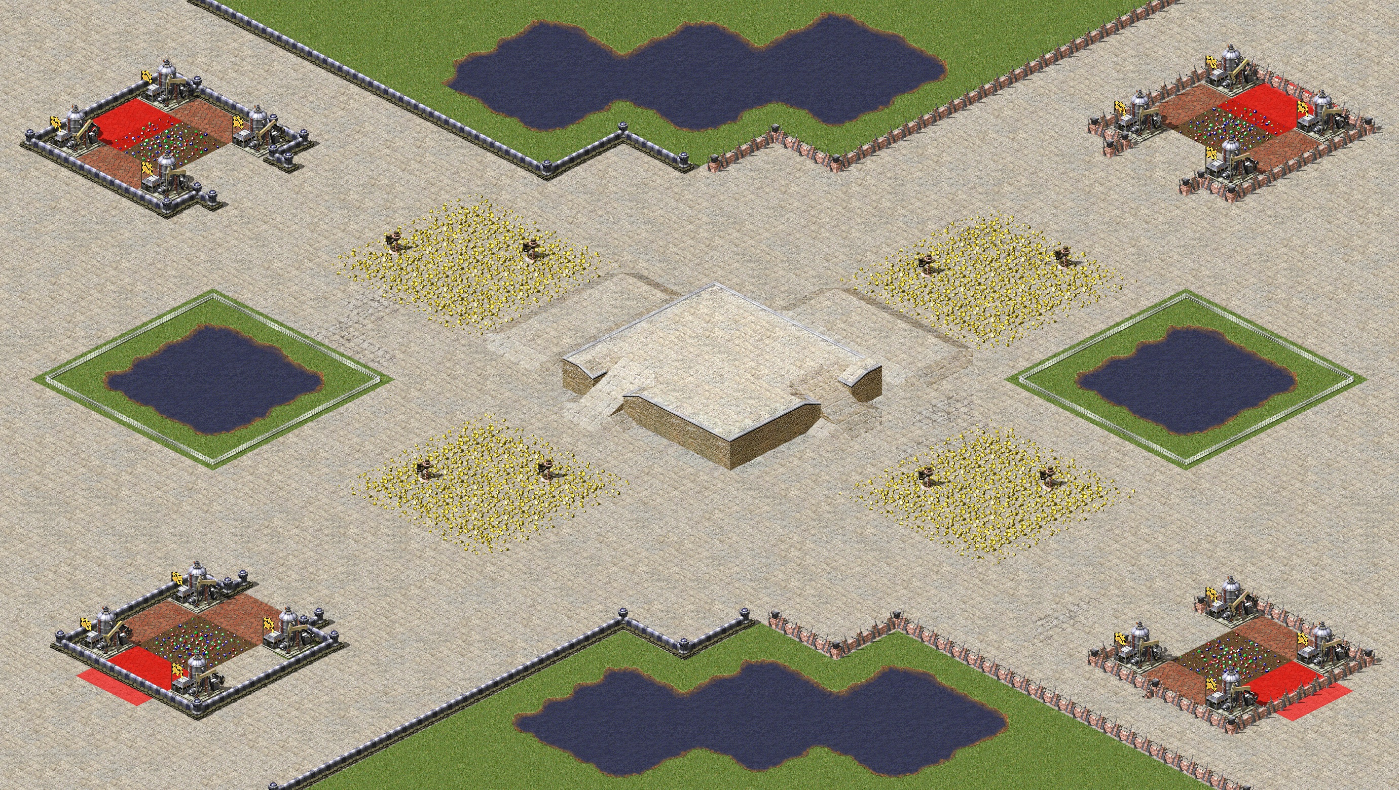 Rendered map: TOURNAMENT H by Murphy v2.0