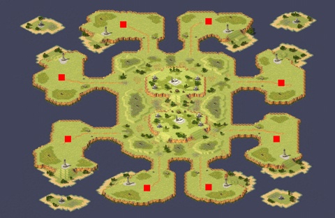 Rendered preview of Pattern Of Islands =Snake811=
