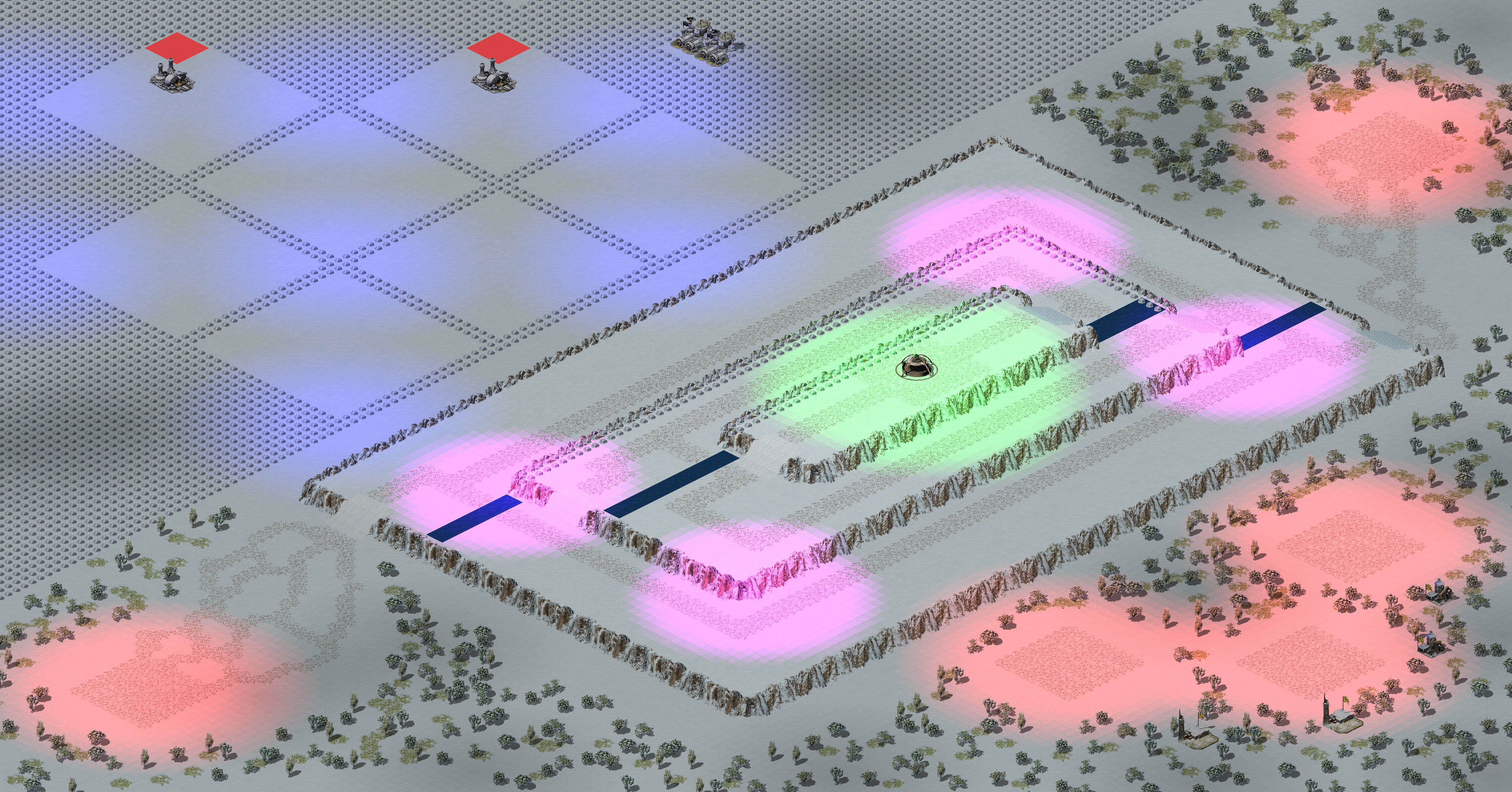 Rendered map: [2] Snarks Third Tower Defense v1.3