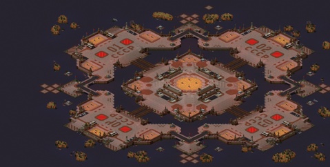 Rendered preview of [8] Red Star Fortress