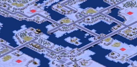 Rendered preview of Frozen River