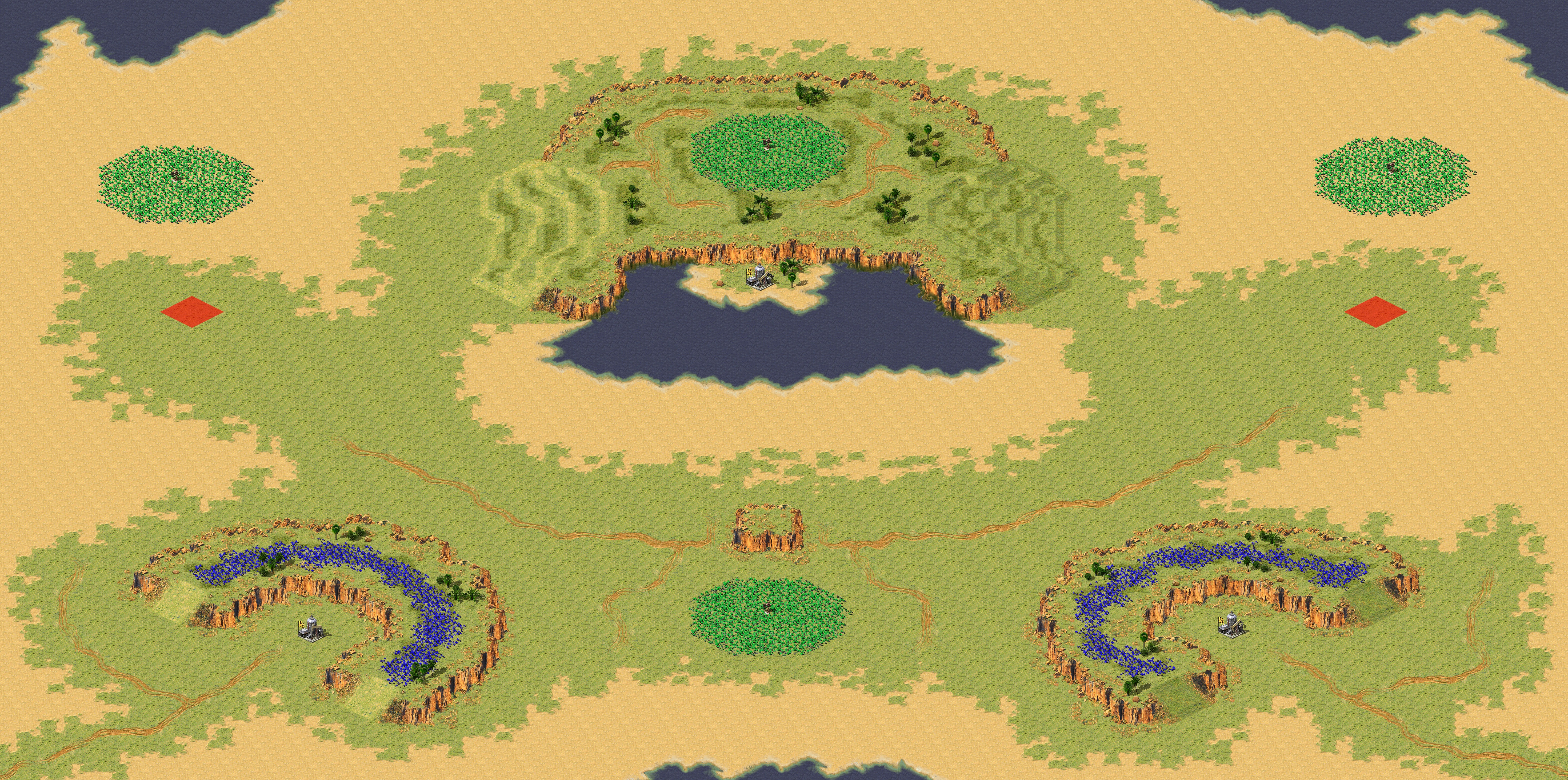 Rendered map: Tournament Ridge