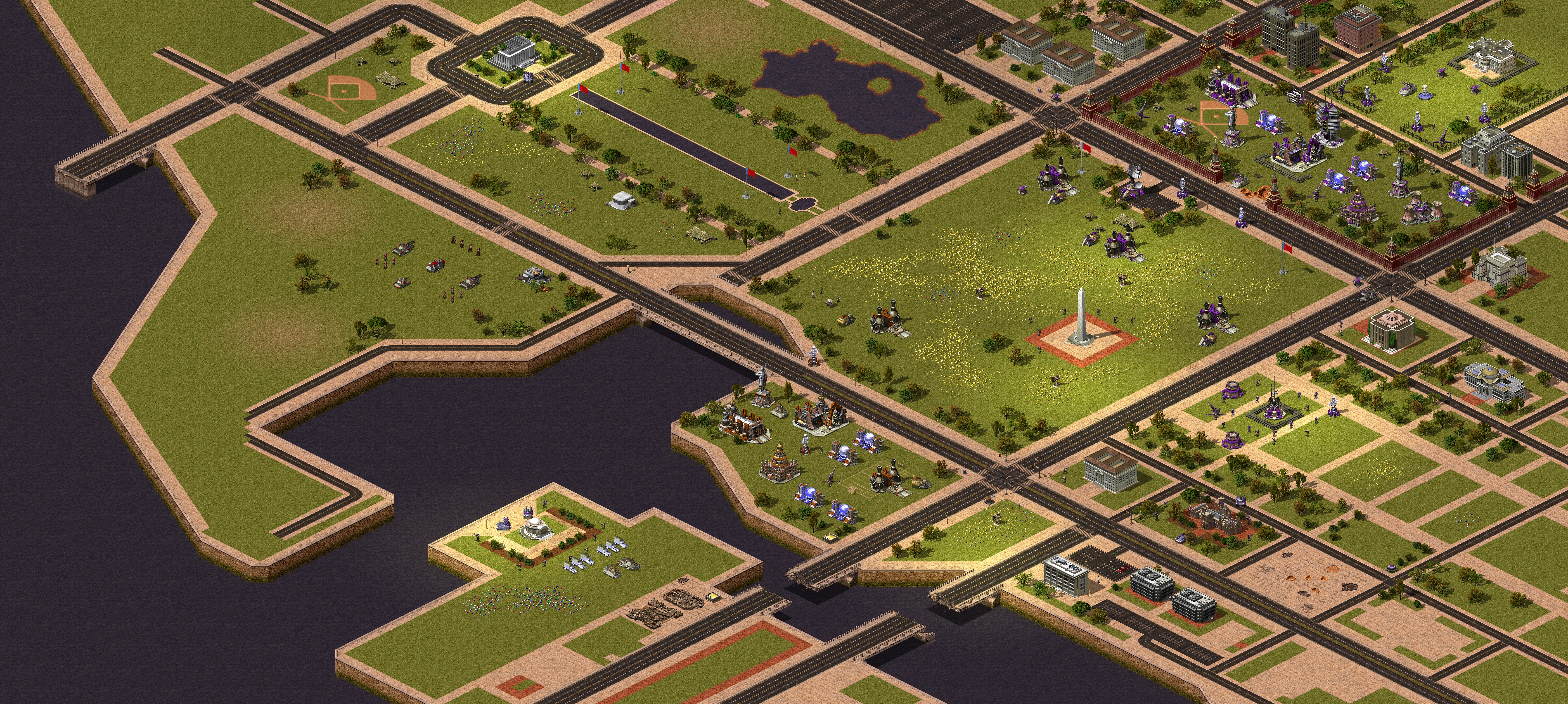 Rendered map: Soviet Mission 8: Desecration