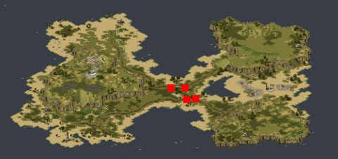 Rendered preview of South Pacific (Land Rush)