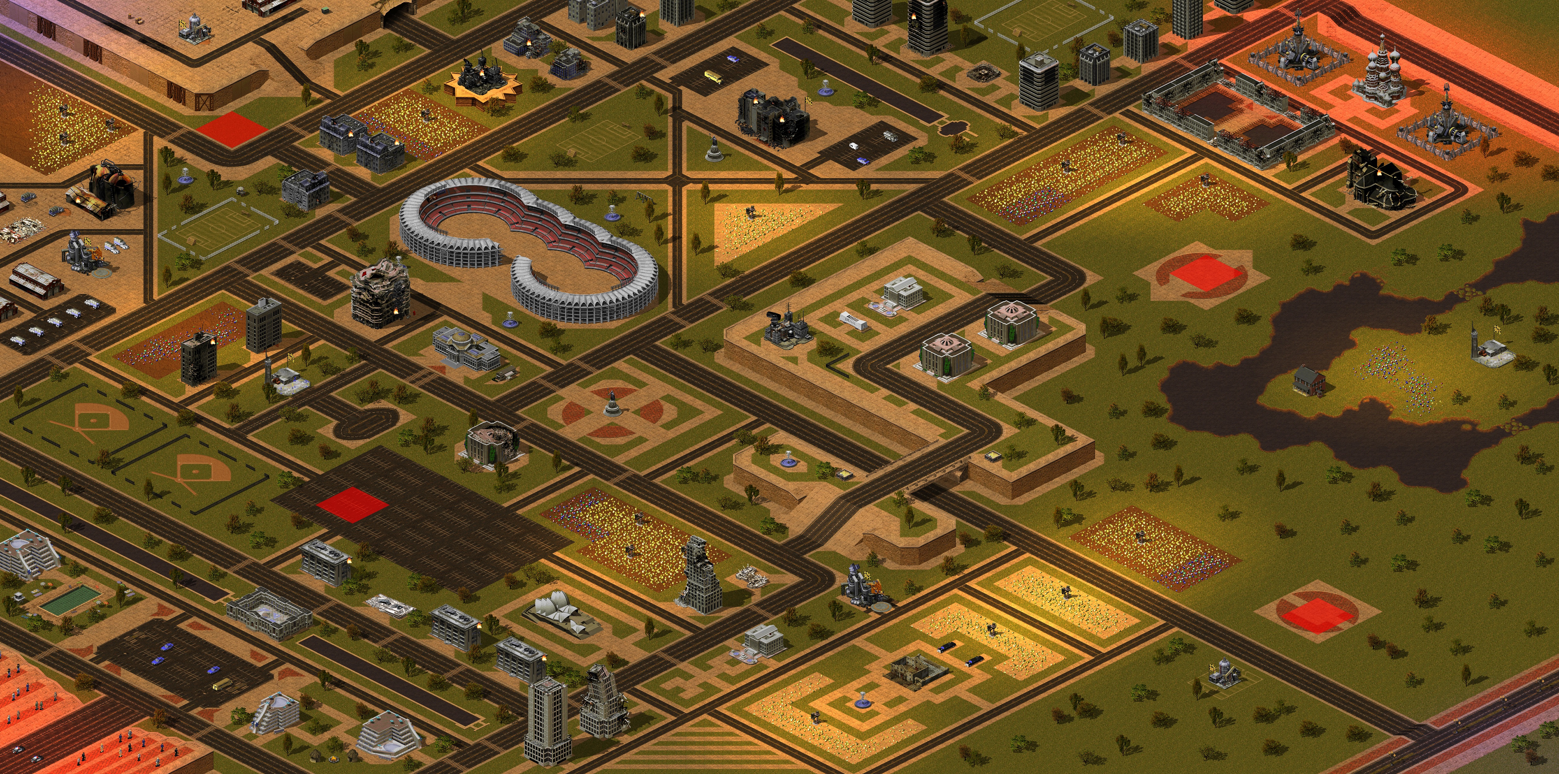 Rendered map: War is coming