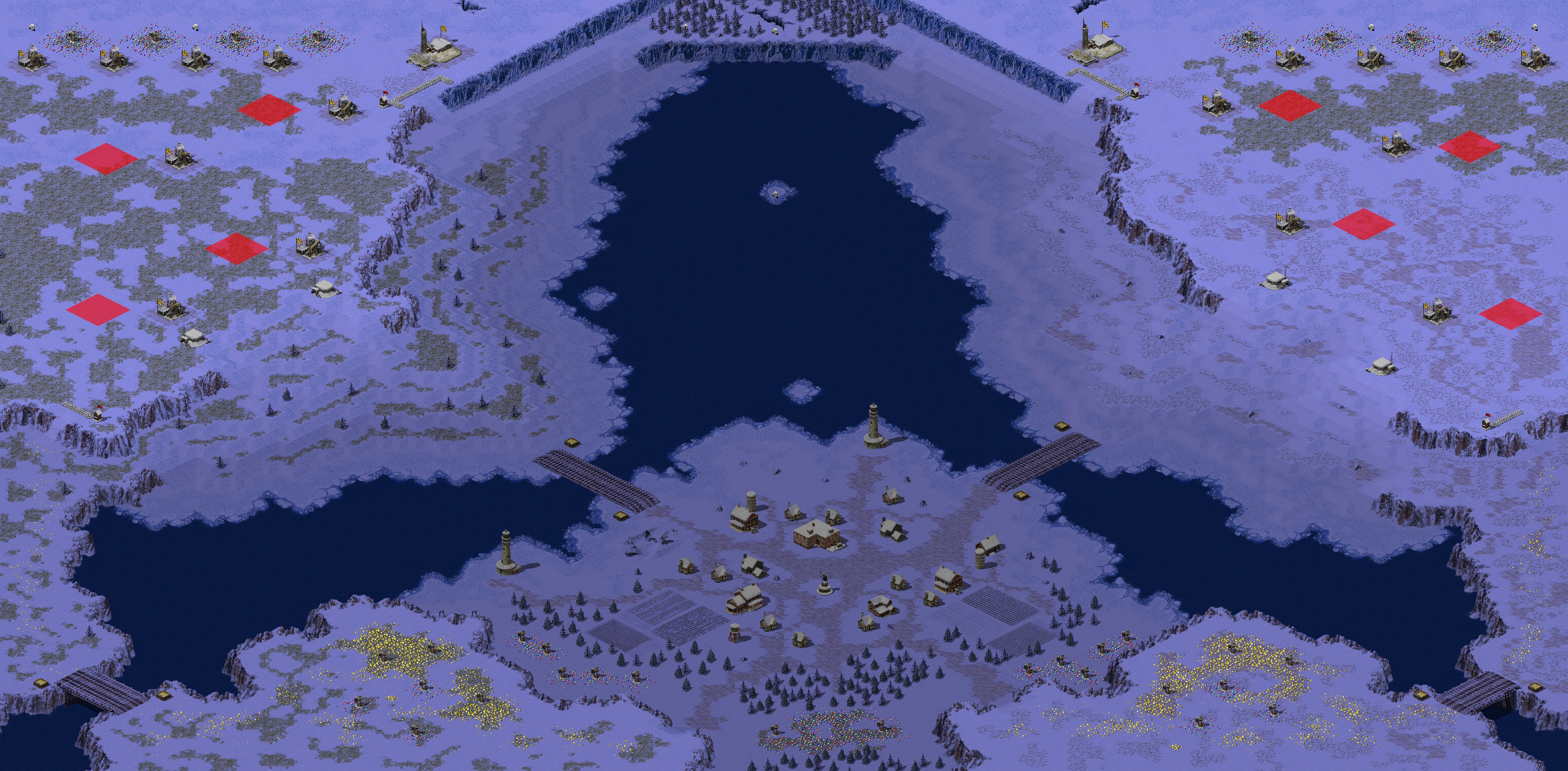 Rendered map: King's Continent 4v4