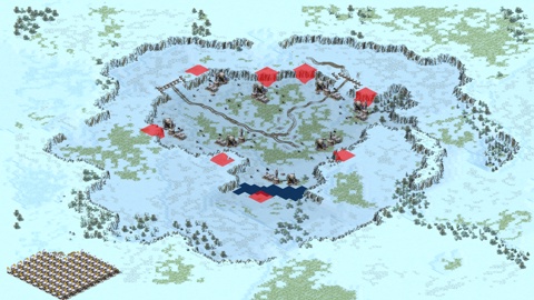 Rendered preview of WWII Europe