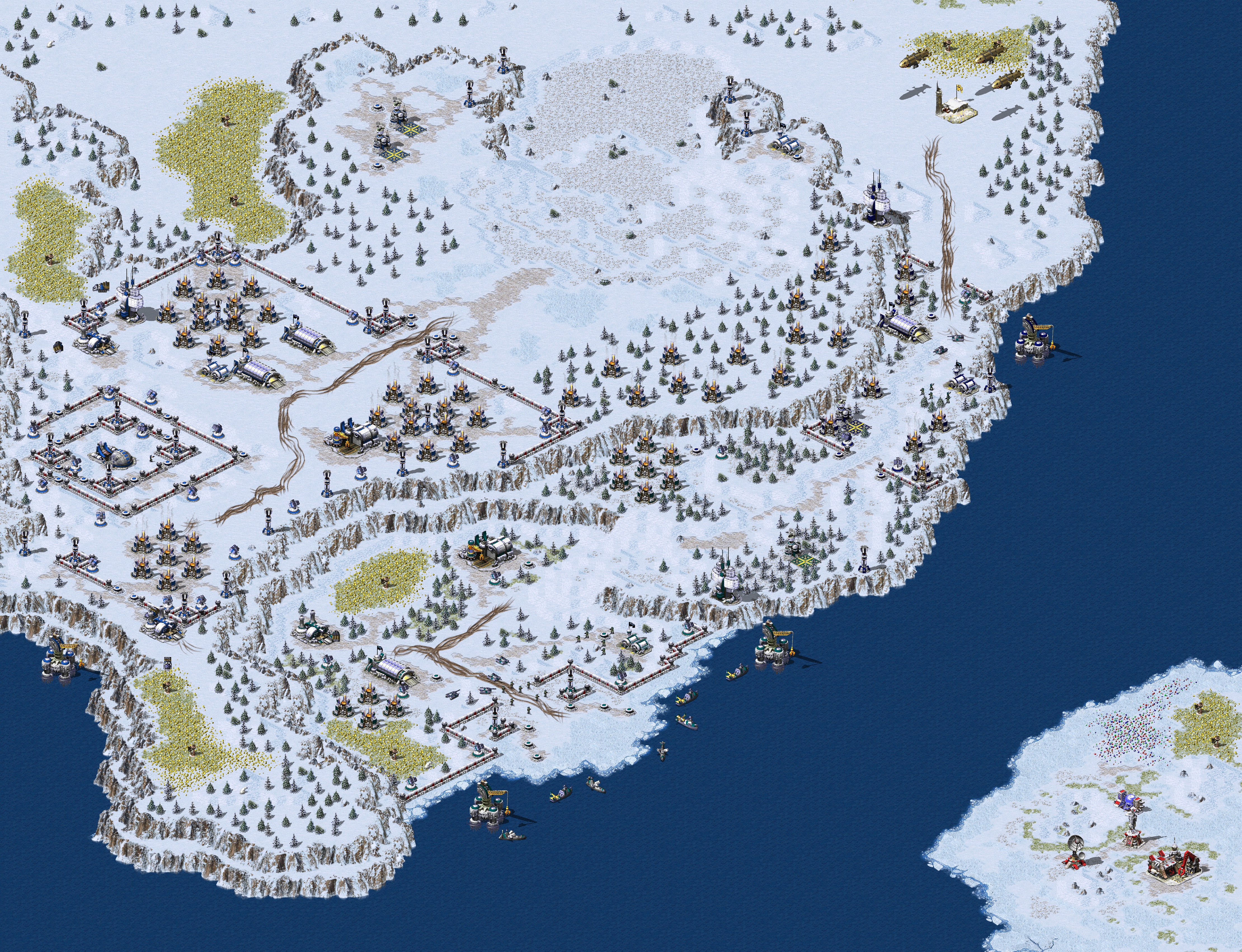 Rendered map: Polar Storm