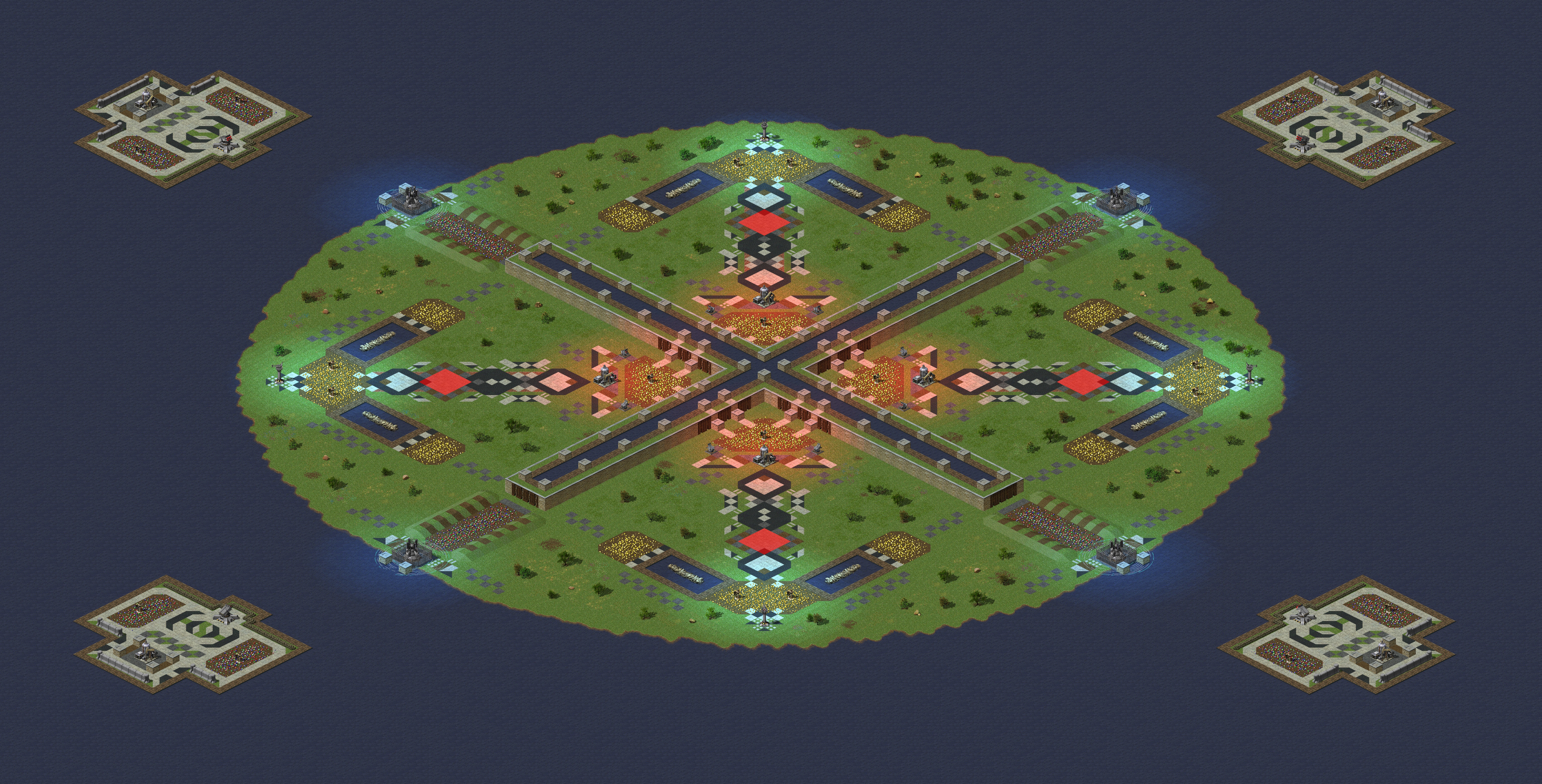 Rendered map: Roundhouse Redux