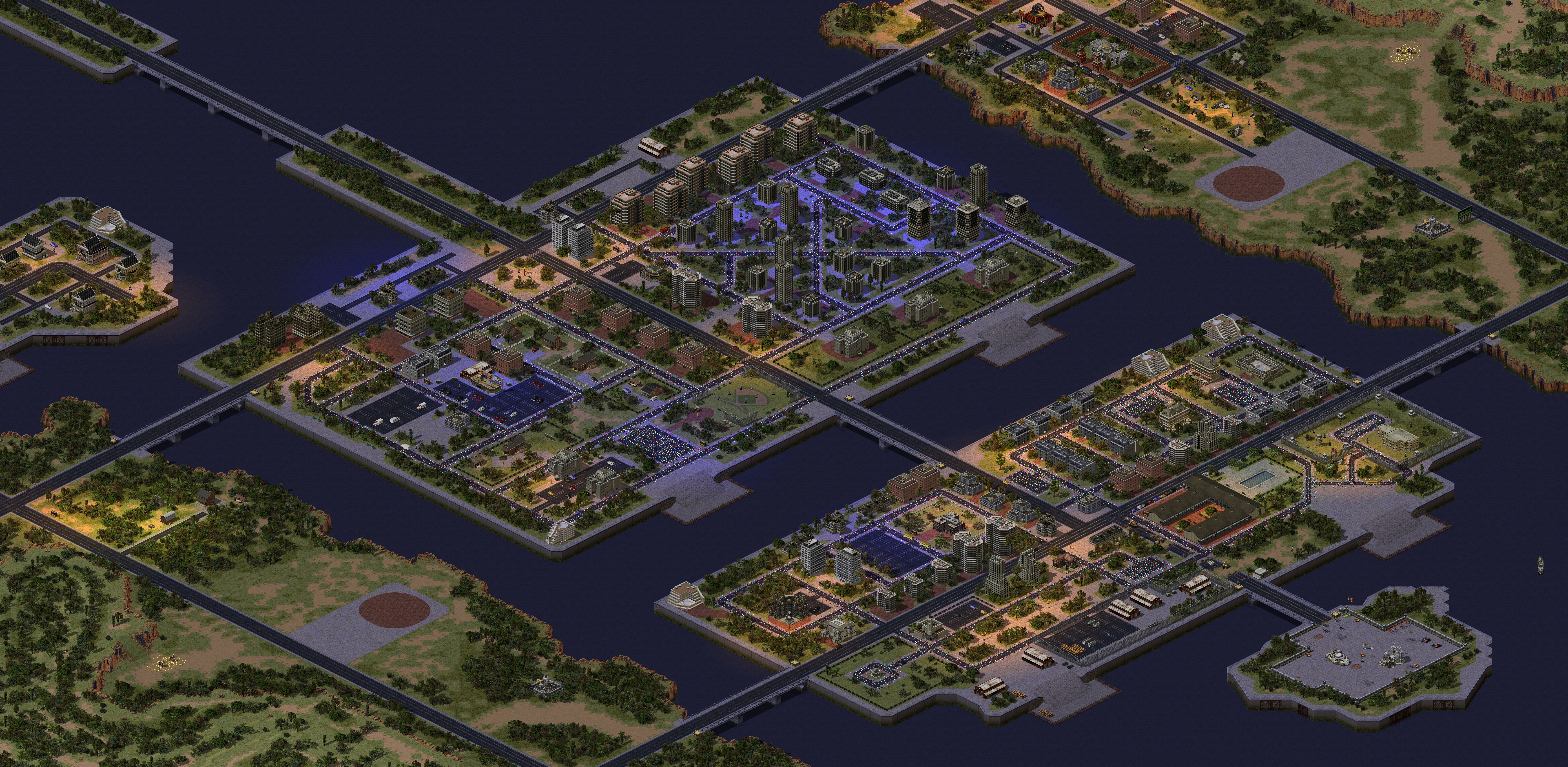 Rendered map: Chaos Bay (1v1)