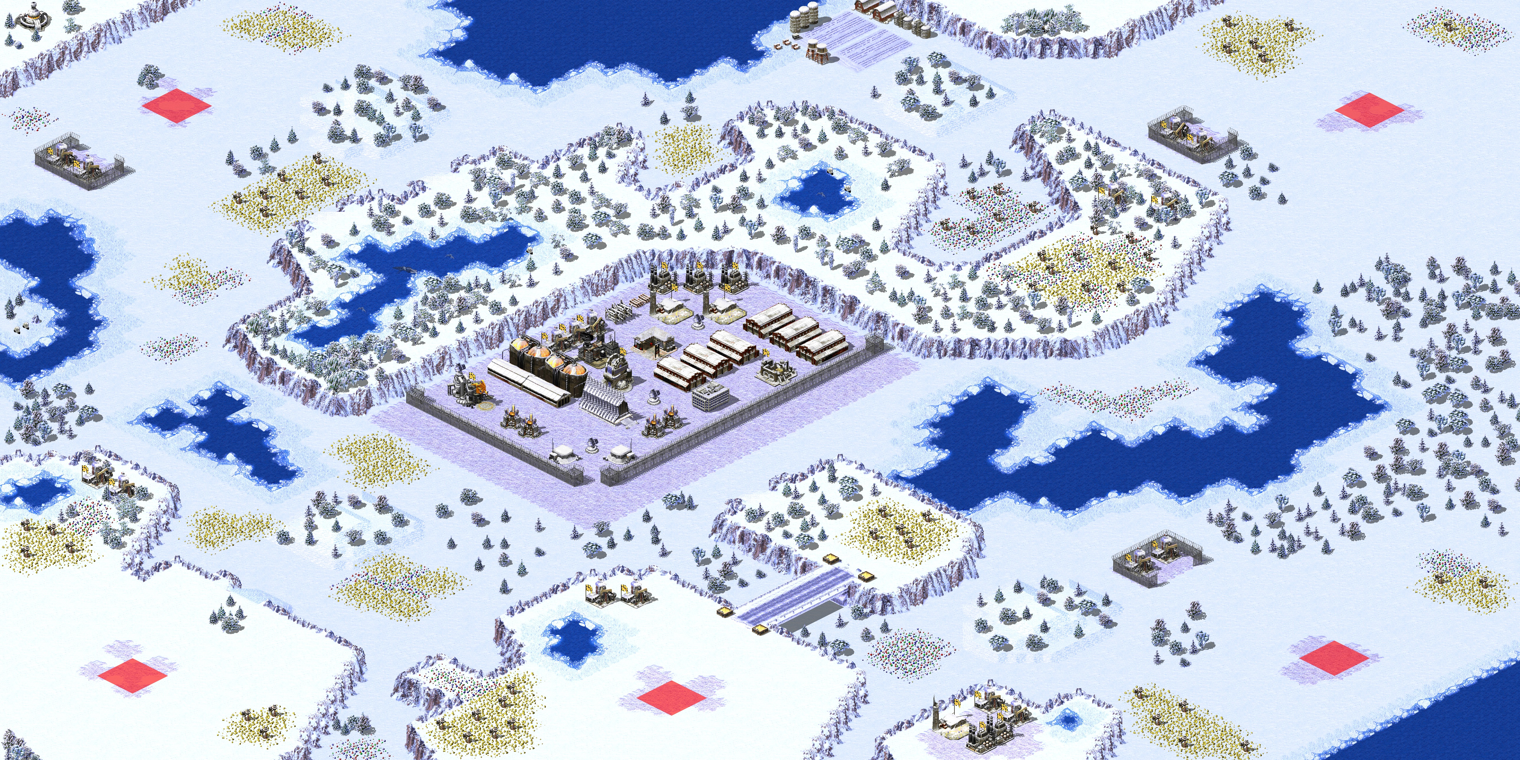 Rendered map: Kold Place YR