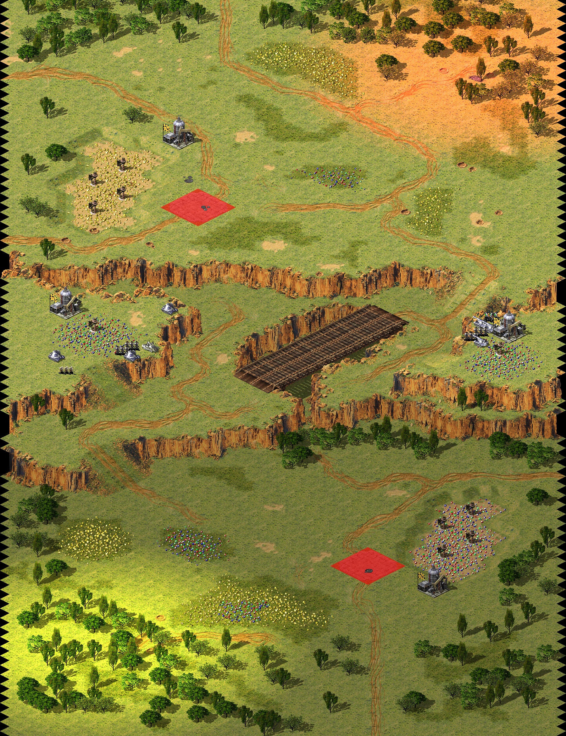 Rendered map: High Ground Counterattack