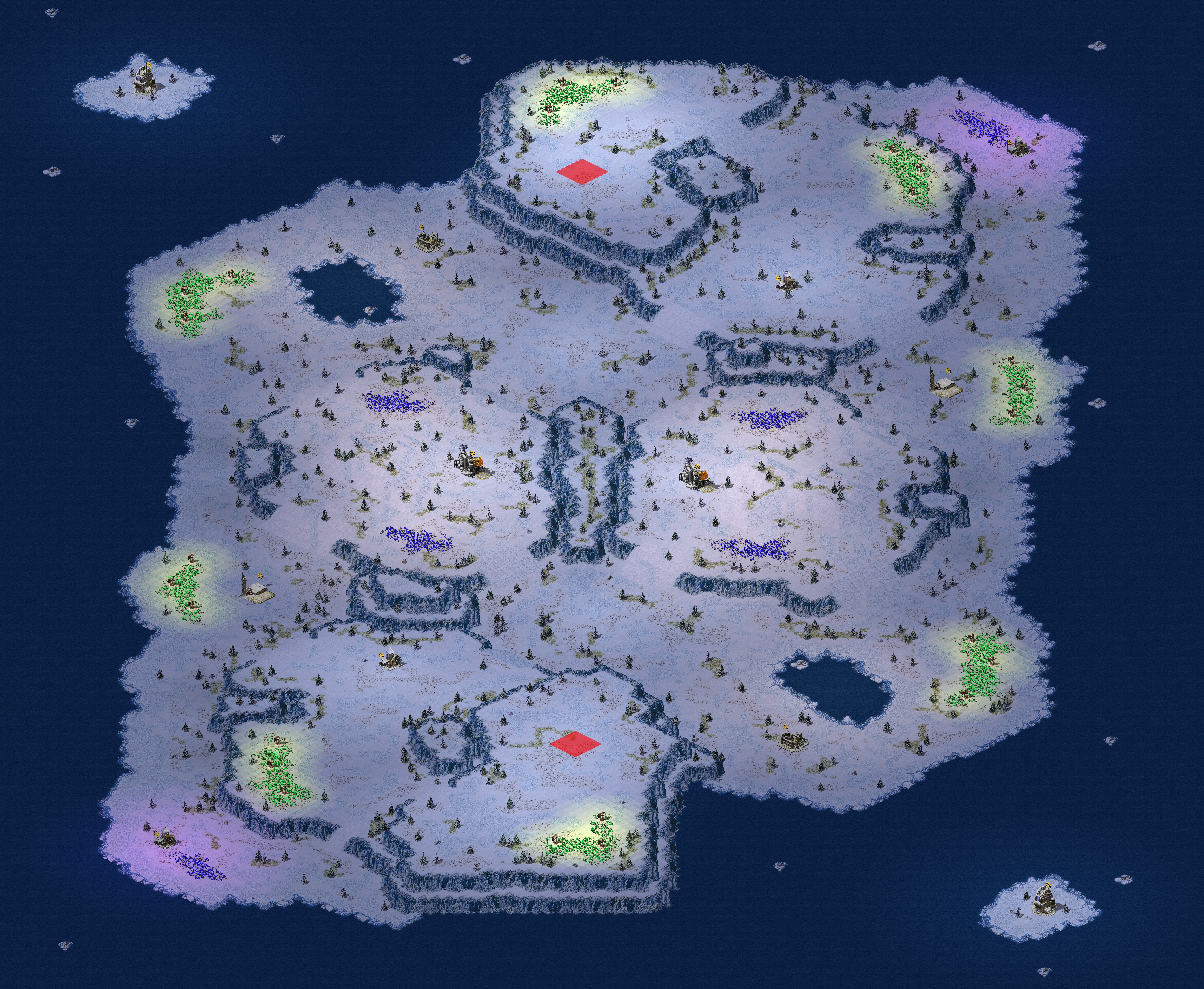 Rendered map: (2) Polar Nights