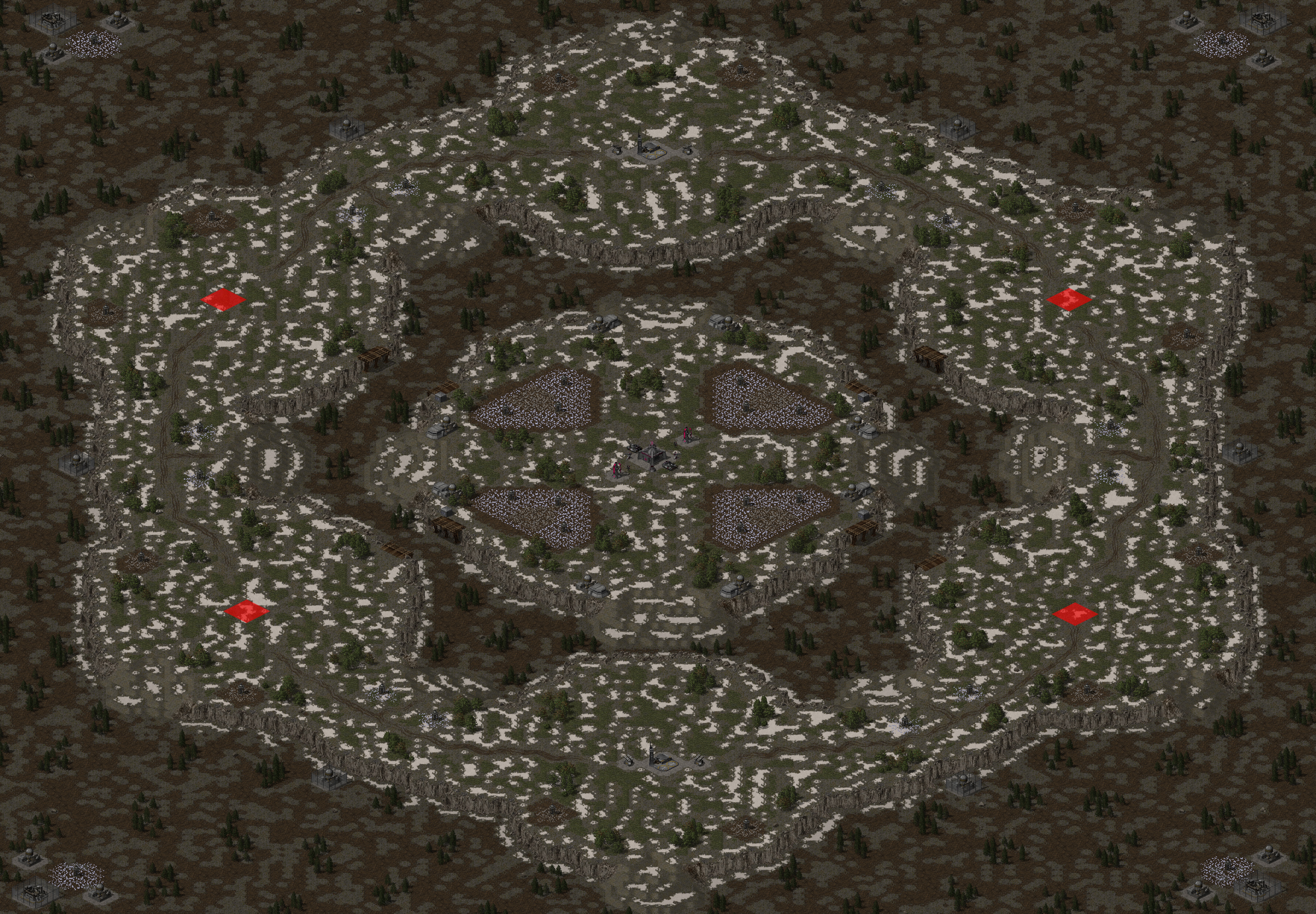Rendered map: Ring of Death