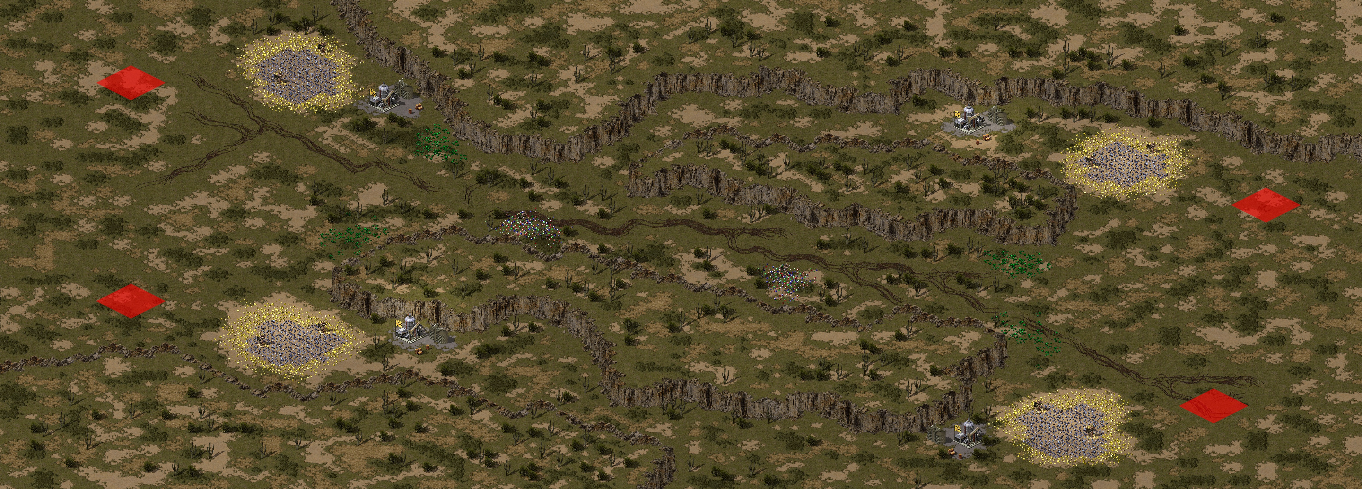 Rendered map: Painted Desert