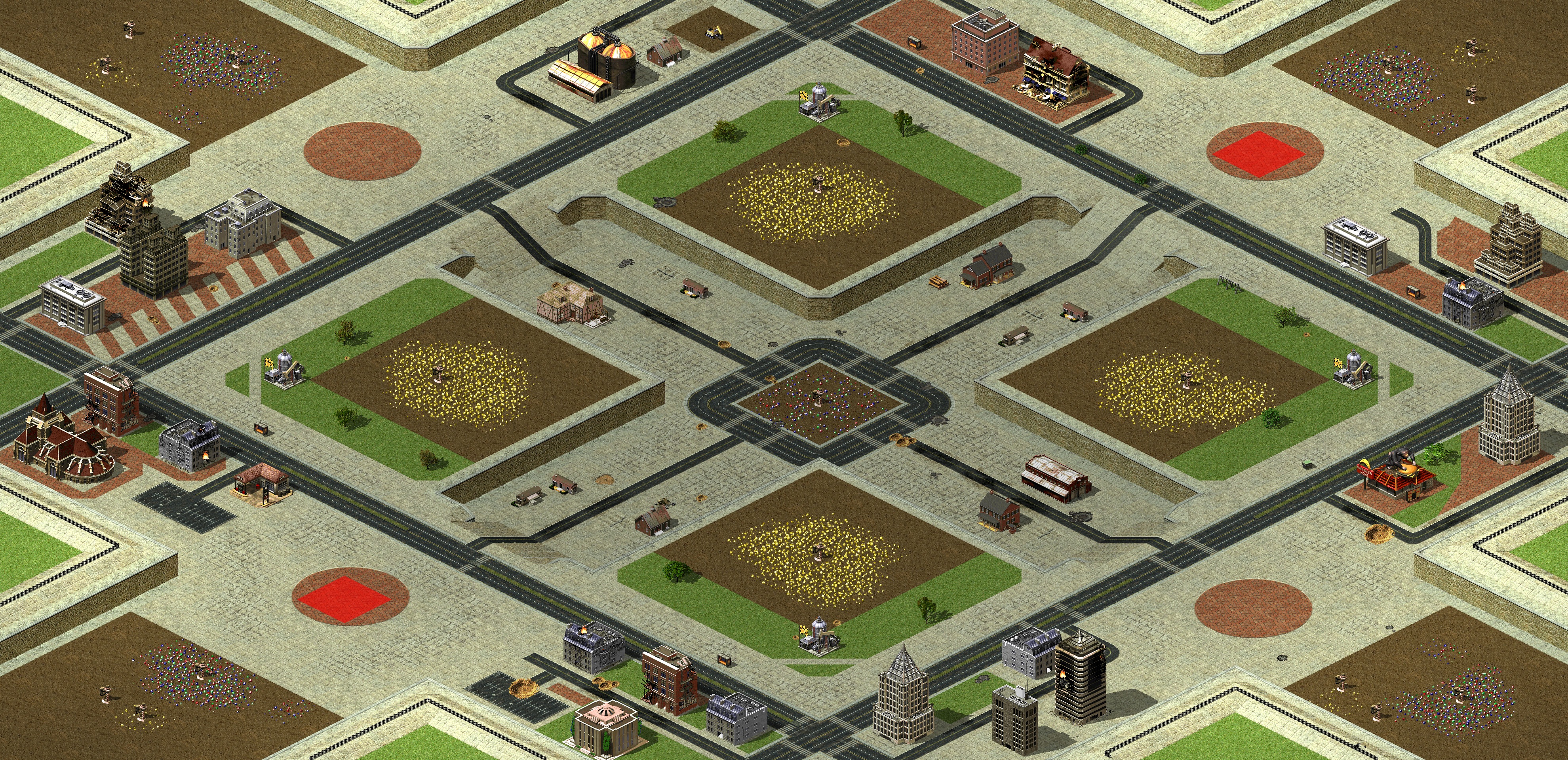 Rendered map: Murderers'Row SE(Precaptured)
