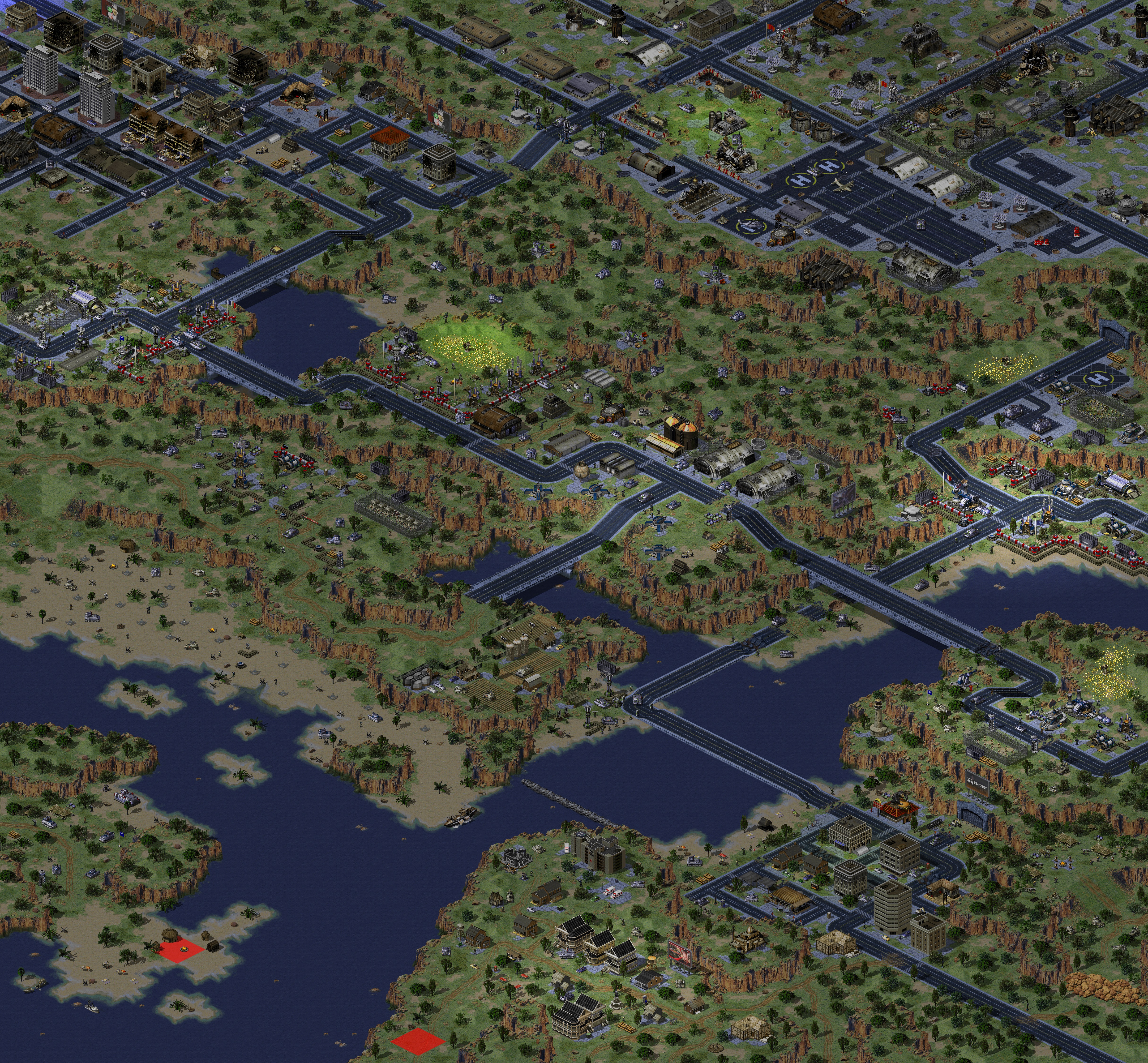 Rendered map: Soviets: Combustion